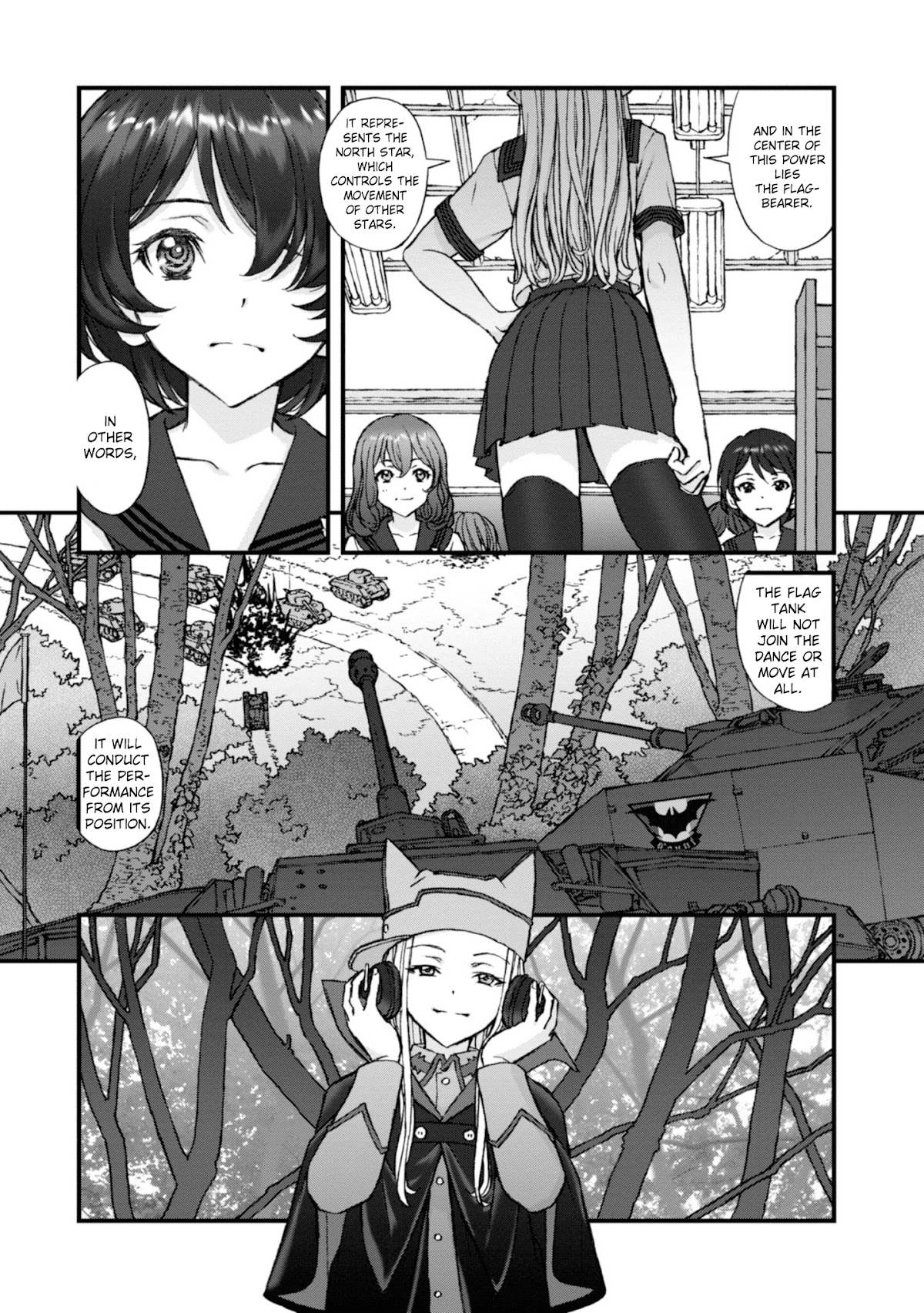 GIRLS und PANZER - The Fir Tree and the Iron-Winged Witch Chapter 13 page 4 - Chapter 13