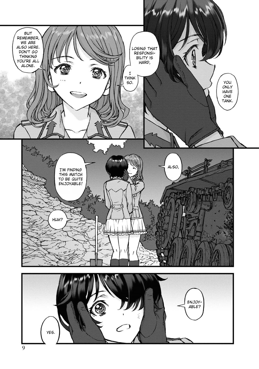 GIRLS und PANZER - The Fir Tree and the Iron-Winged Witch Chapter 14 page 10 - Chapter 14