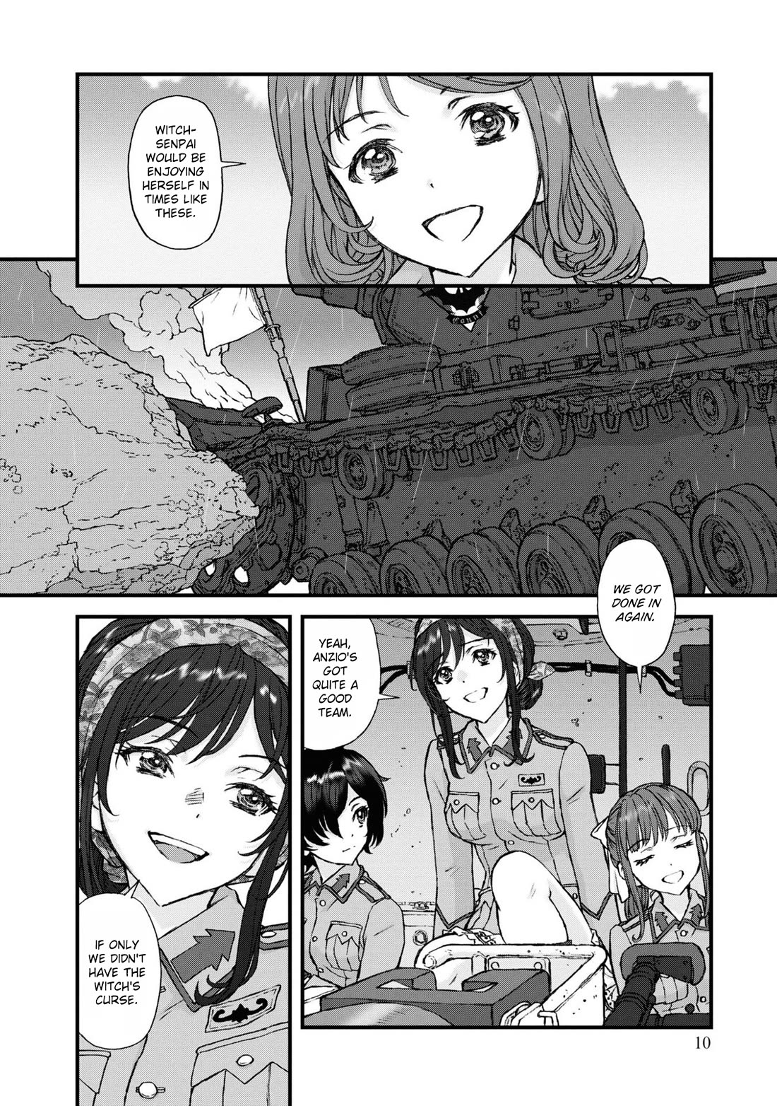 GIRLS und PANZER - The Fir Tree and the Iron-Winged Witch Chapter 14 page 11 - Chapter 14