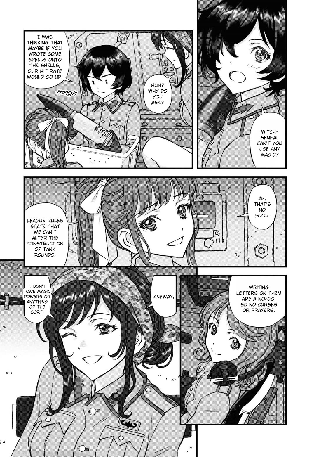 GIRLS und PANZER - The Fir Tree and the Iron-Winged Witch Chapter 14 page 12 - Chapter 14