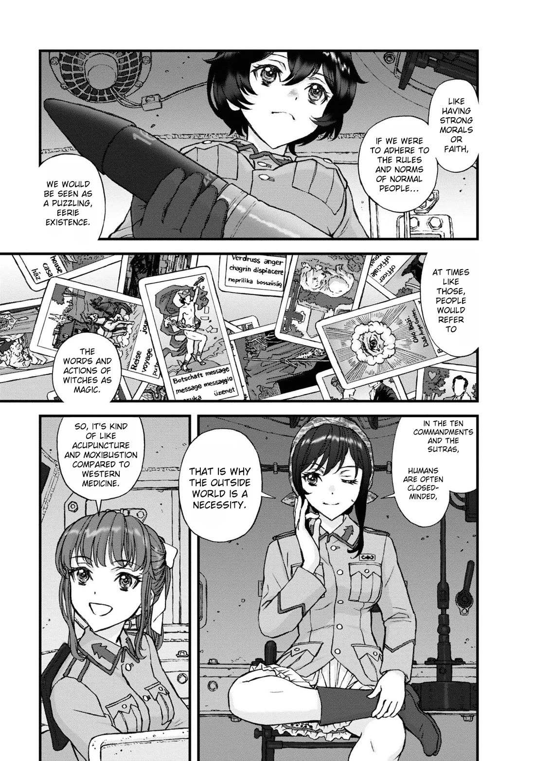 GIRLS und PANZER - The Fir Tree and the Iron-Winged Witch Chapter 14 page 14 - Chapter 14