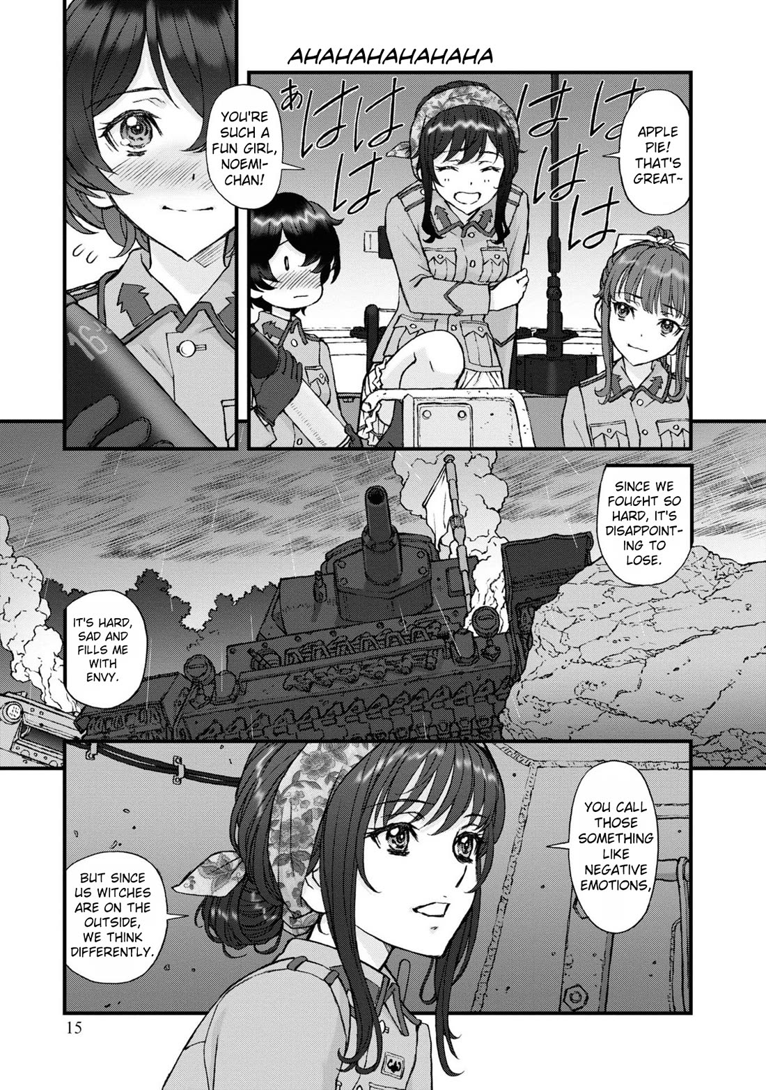 GIRLS und PANZER - The Fir Tree and the Iron-Winged Witch Chapter 14 page 16 - Chapter 14