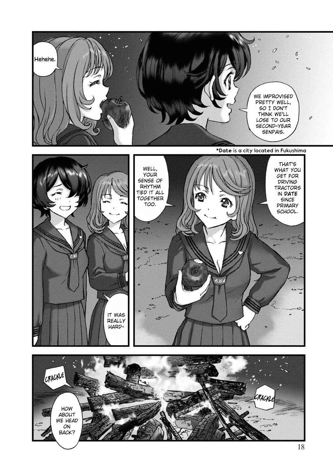 GIRLS und PANZER - The Fir Tree and the Iron-Winged Witch Chapter 14 page 19 - Chapter 14