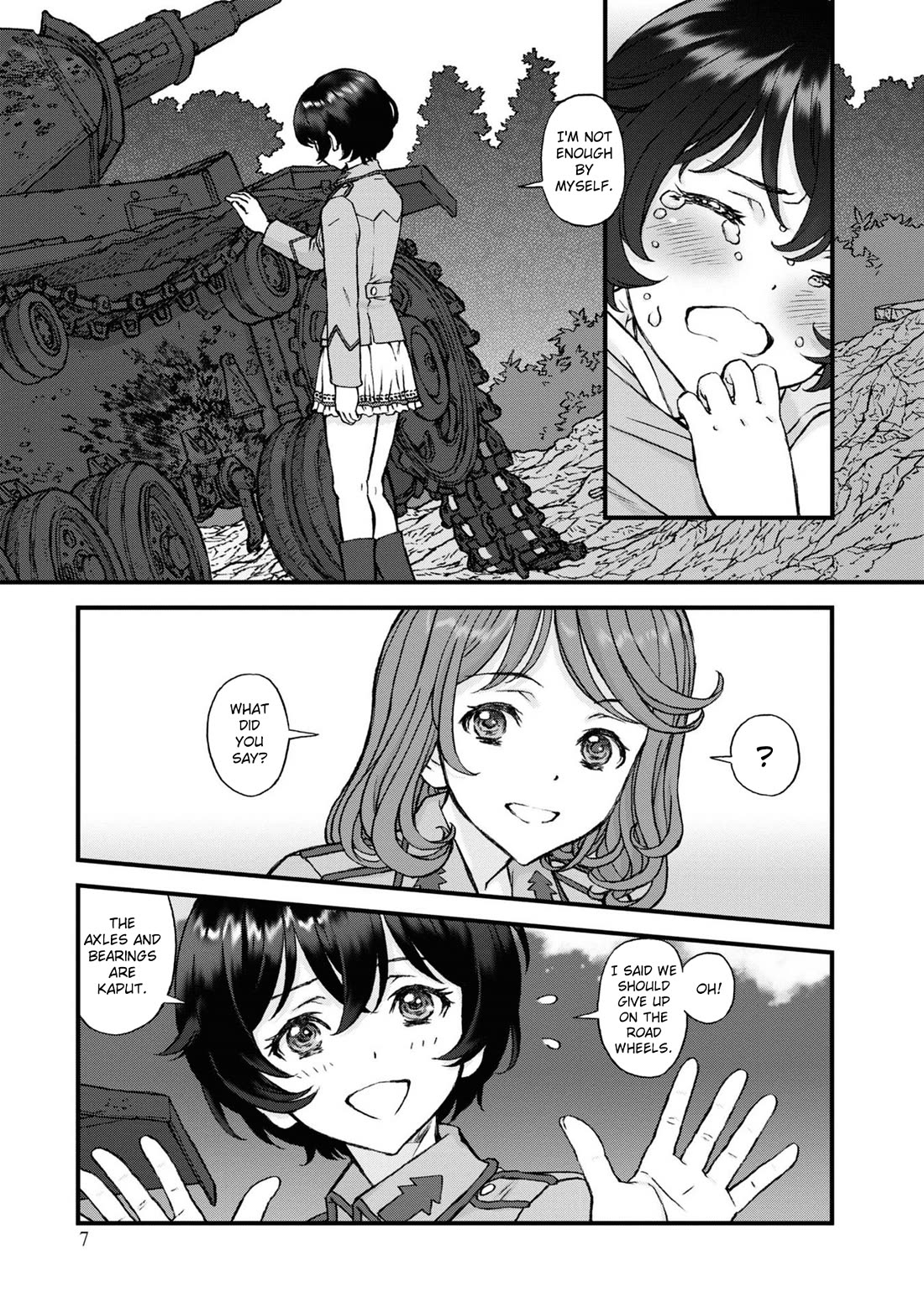 GIRLS und PANZER - The Fir Tree and the Iron-Winged Witch Chapter 14 page 8 - Chapter 14