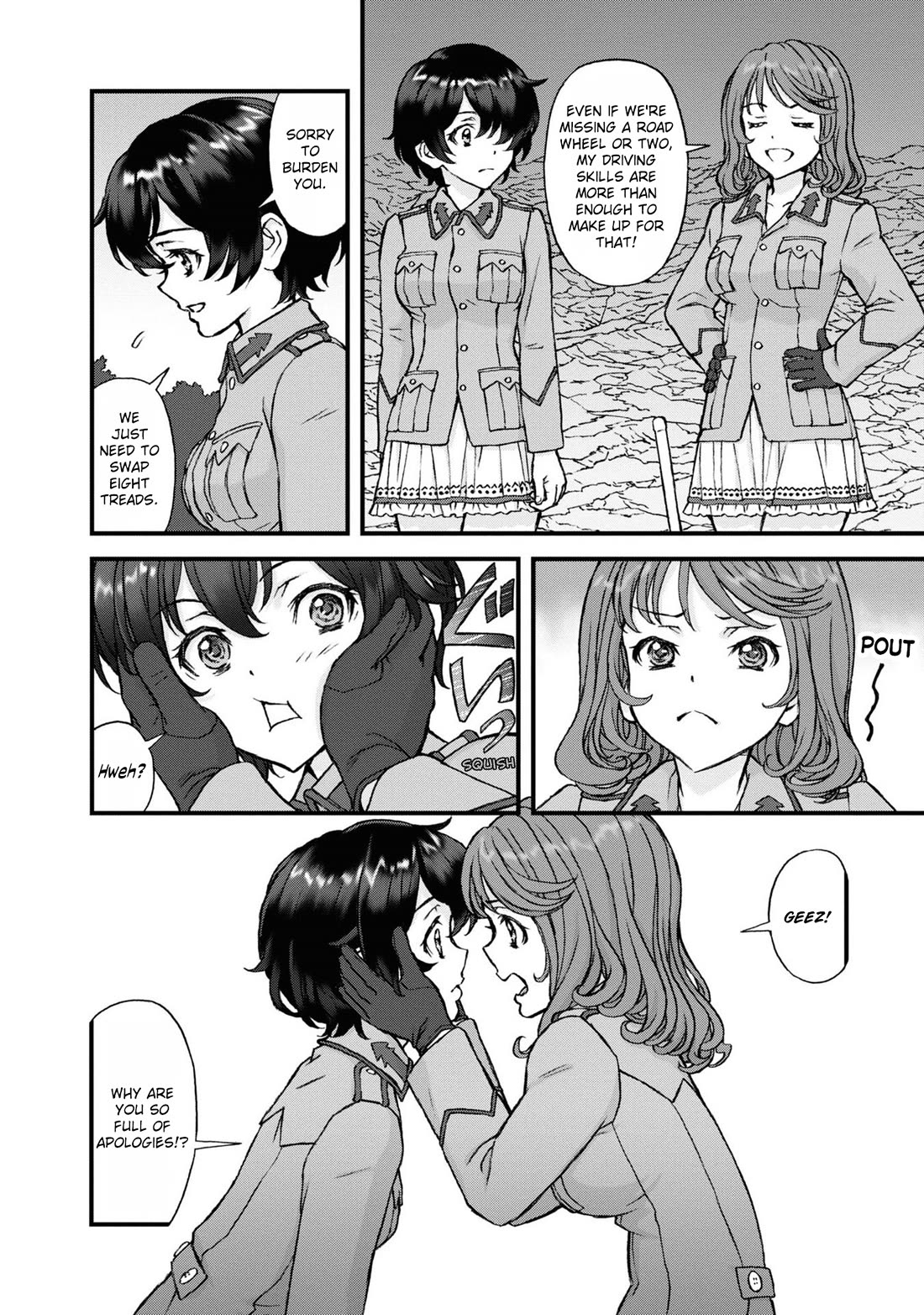 GIRLS und PANZER - The Fir Tree and the Iron-Winged Witch Chapter 14 page 9 - Chapter 14