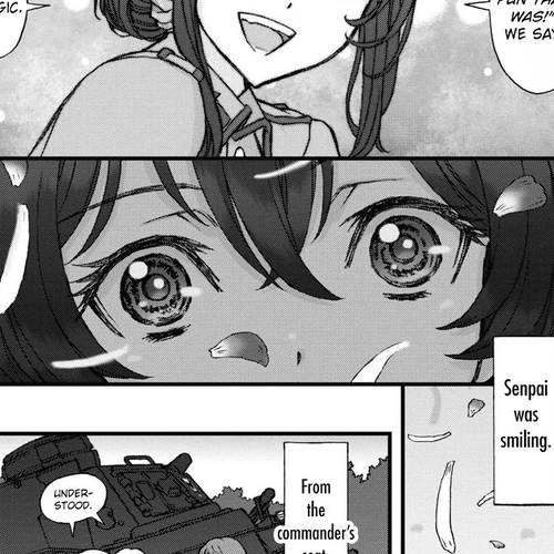GIRLS und PANZER - The Fir Tree and the Iron-Winged Witch Chapter 14 cover