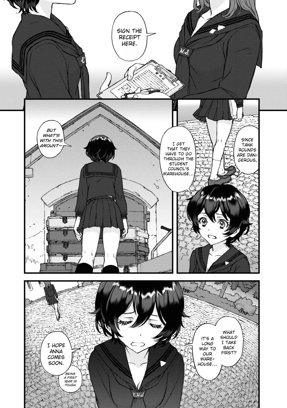 GIRLS und PANZER - The Fir Tree and the Iron-Winged Witch Chapter 15 page 10 - Chapter 15