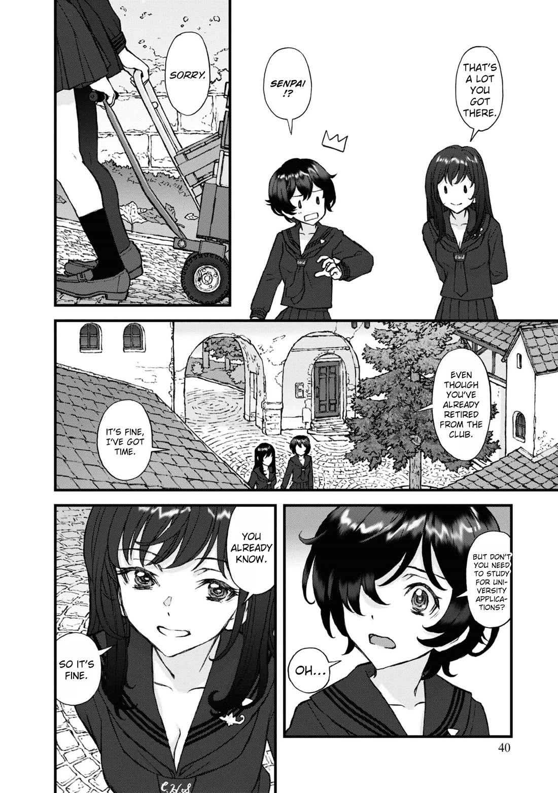 GIRLS und PANZER - The Fir Tree and the Iron-Winged Witch Chapter 15 page 11 - Chapter 15