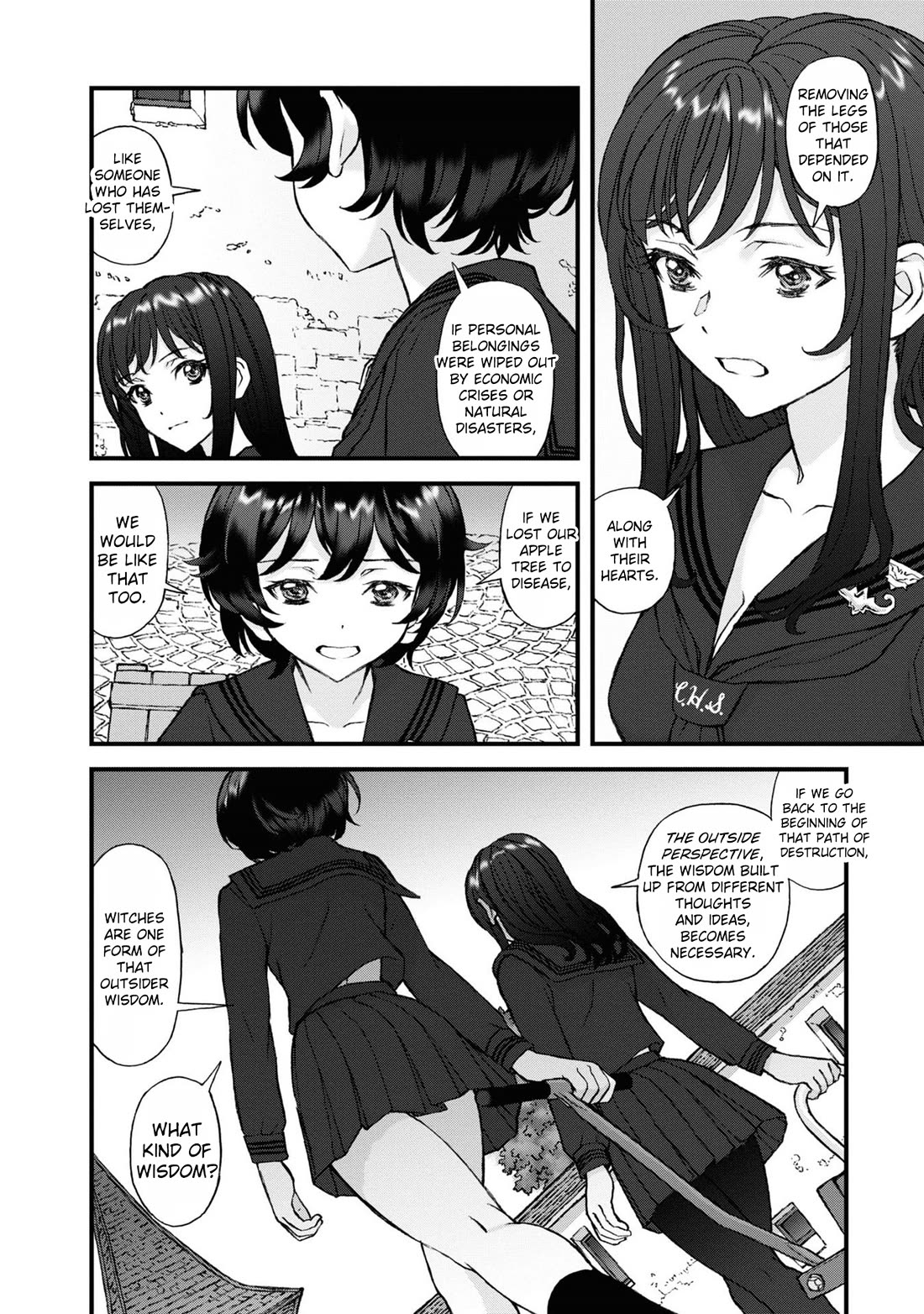 GIRLS und PANZER - The Fir Tree and the Iron-Winged Witch Chapter 15 page 15 - Chapter 15