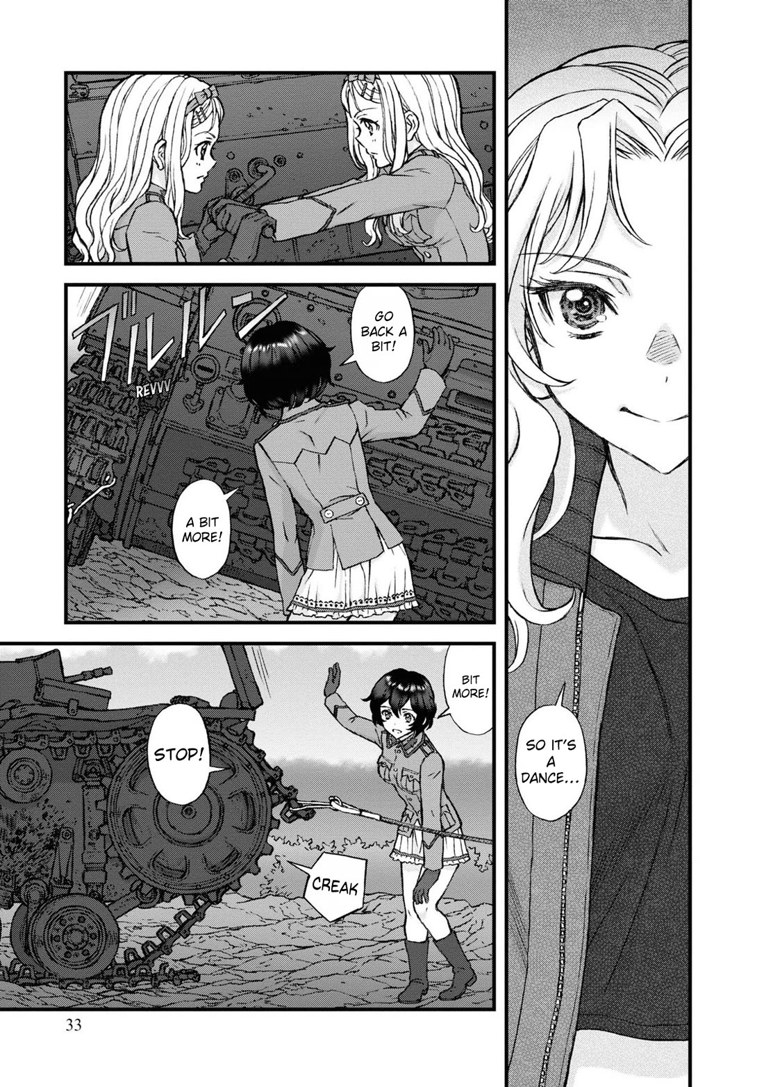 GIRLS und PANZER - The Fir Tree and the Iron-Winged Witch Chapter 15 page 4 - Chapter 15
