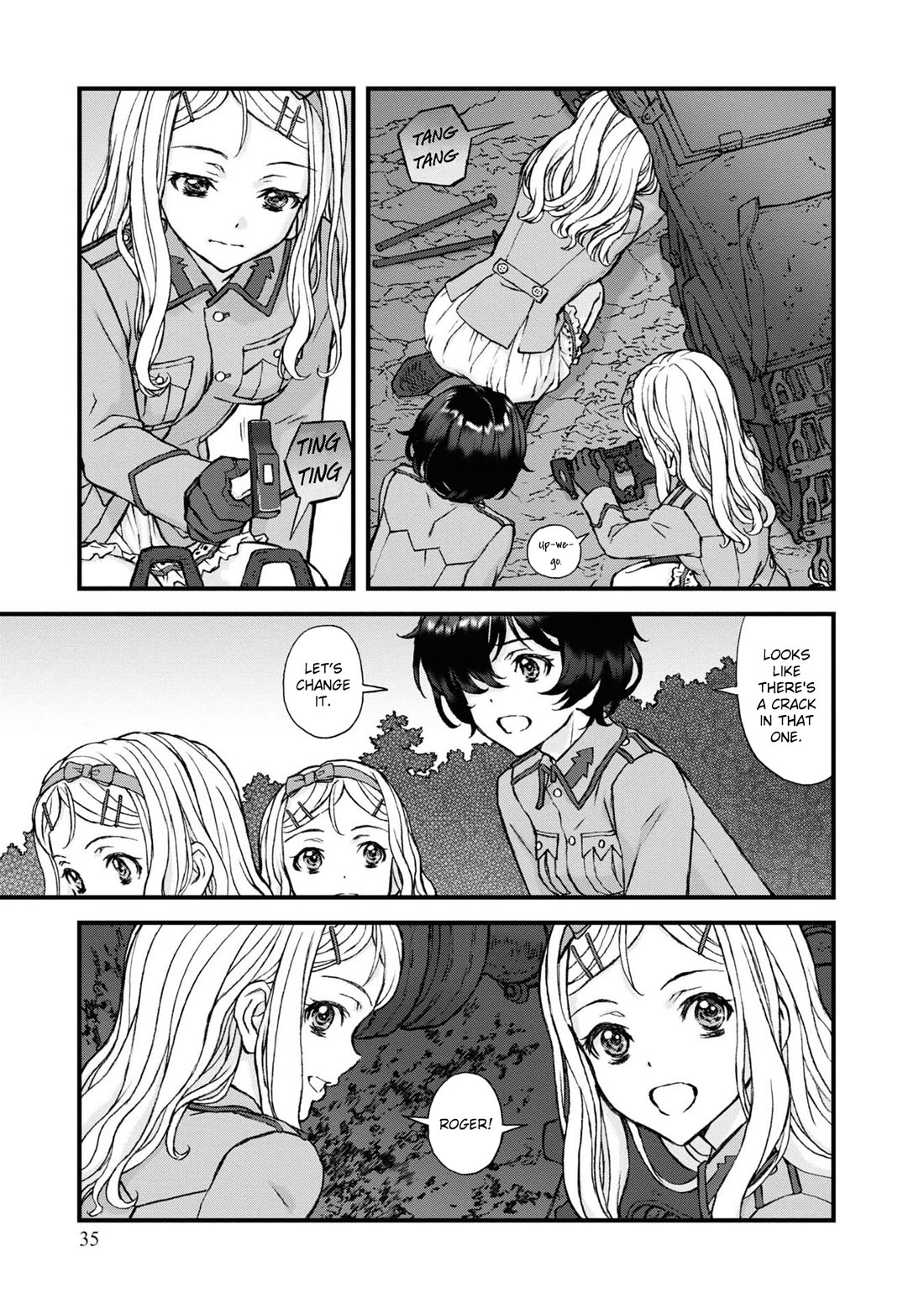 GIRLS und PANZER - The Fir Tree and the Iron-Winged Witch Chapter 15 page 6 - Chapter 15