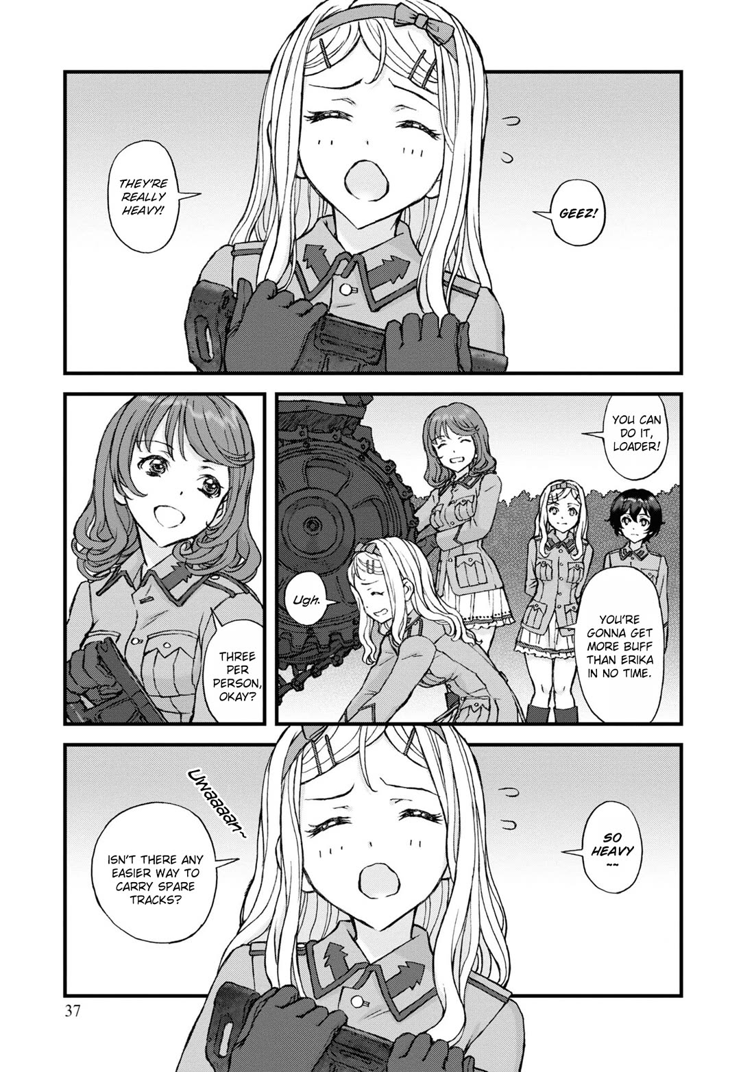 GIRLS und PANZER - The Fir Tree and the Iron-Winged Witch Chapter 15 page 8 - Chapter 15