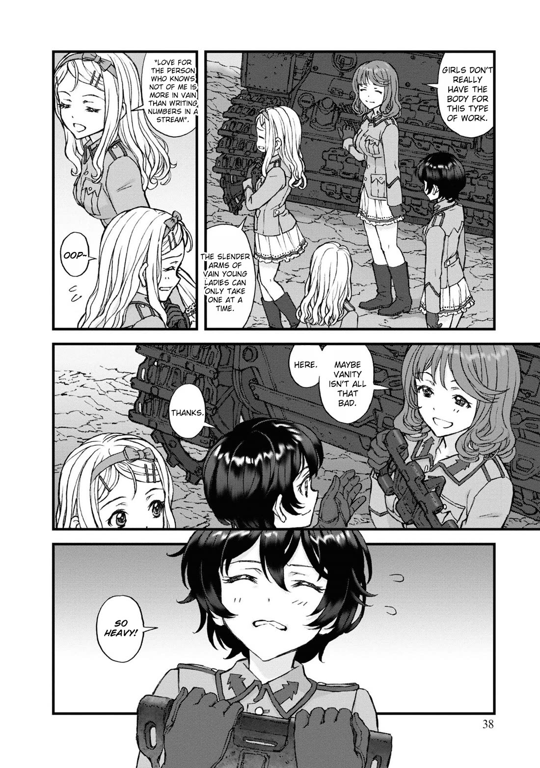 GIRLS und PANZER - The Fir Tree and the Iron-Winged Witch Chapter 15 page 9 - Chapter 15