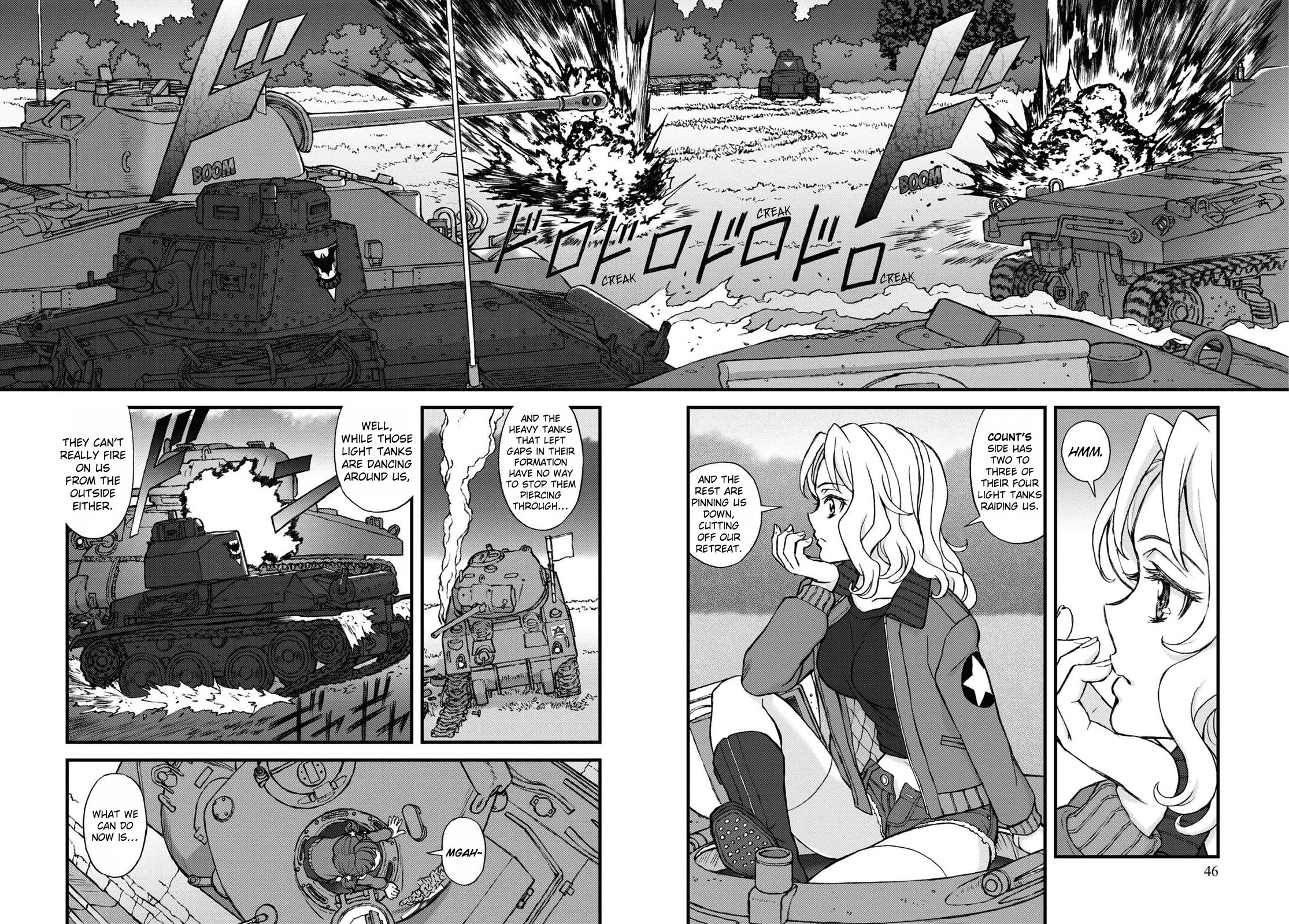 GIRLS und PANZER - The Fir Tree and the Iron-Winged Witch Chapter 16 page 1 - Chapter 16