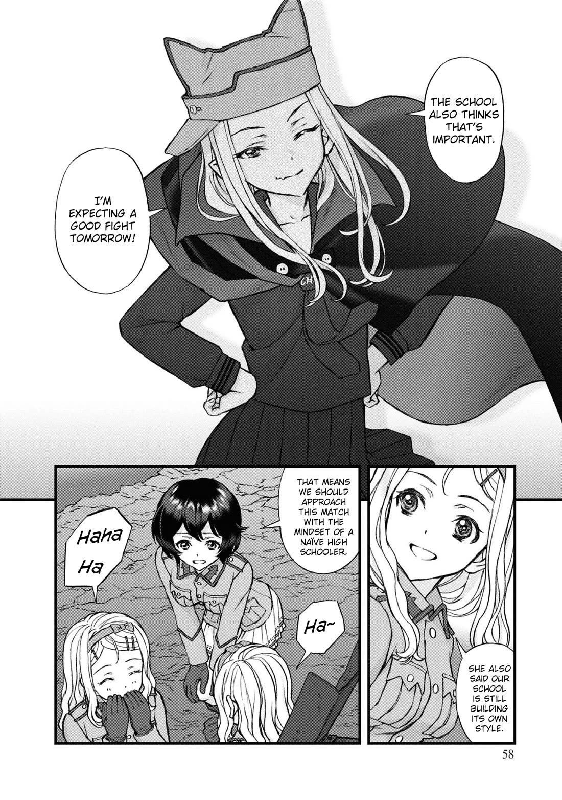 GIRLS und PANZER - The Fir Tree and the Iron-Winged Witch Chapter 16 page 12 - Chapter 16