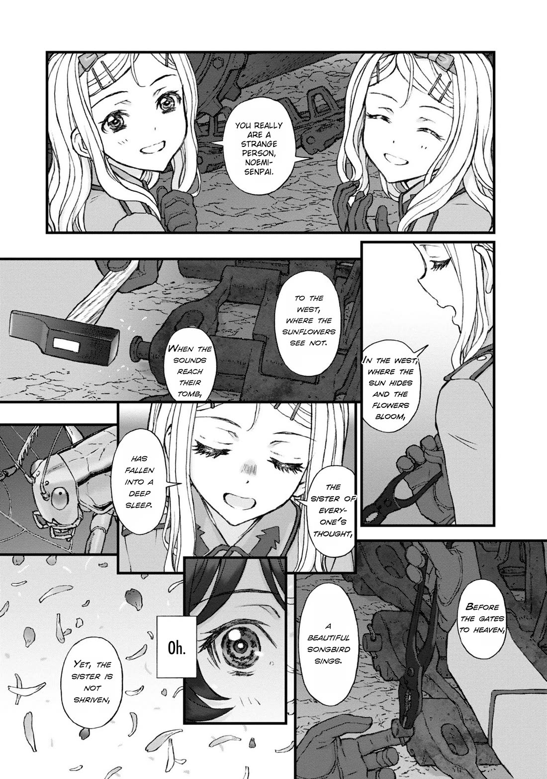 GIRLS und PANZER - The Fir Tree and the Iron-Winged Witch Chapter 16 page 13 - Chapter 16
