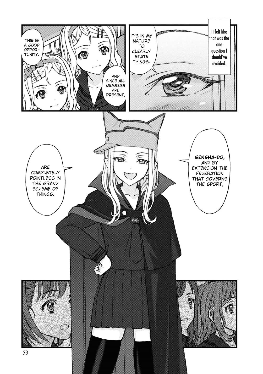 GIRLS und PANZER - The Fir Tree and the Iron-Winged Witch Chapter 16 page 7 - Chapter 16