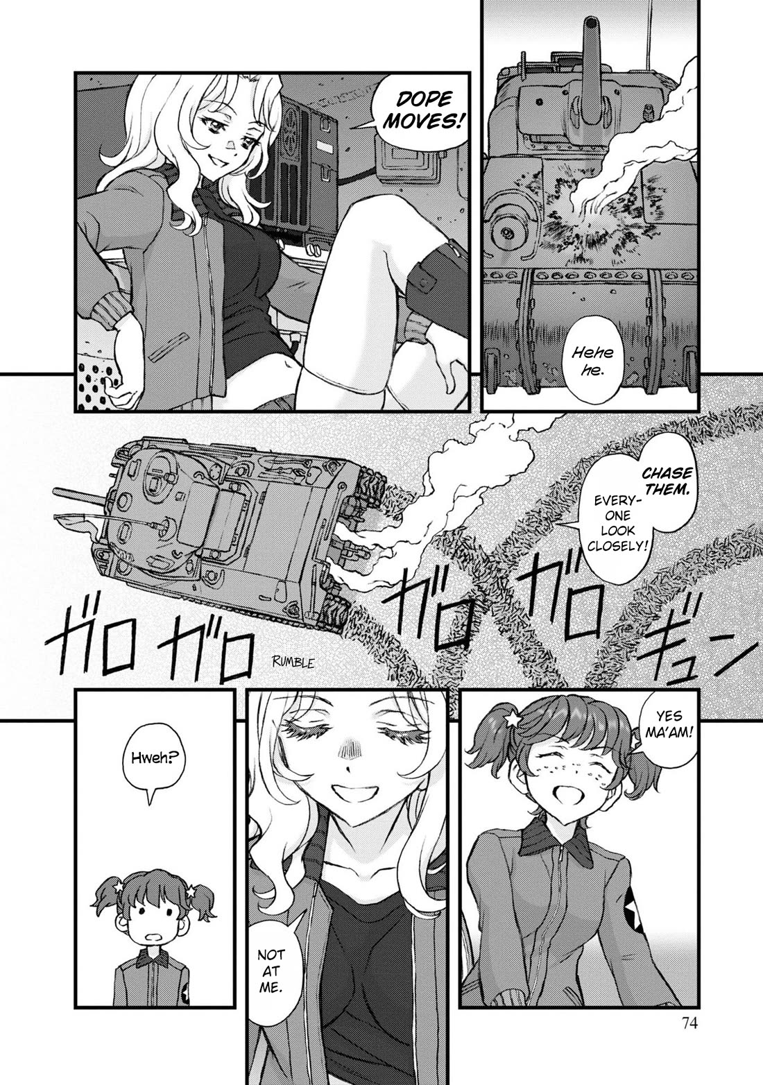 GIRLS und PANZER - The Fir Tree and the Iron-Winged Witch Chapter 17 page 10 - Chapter 17