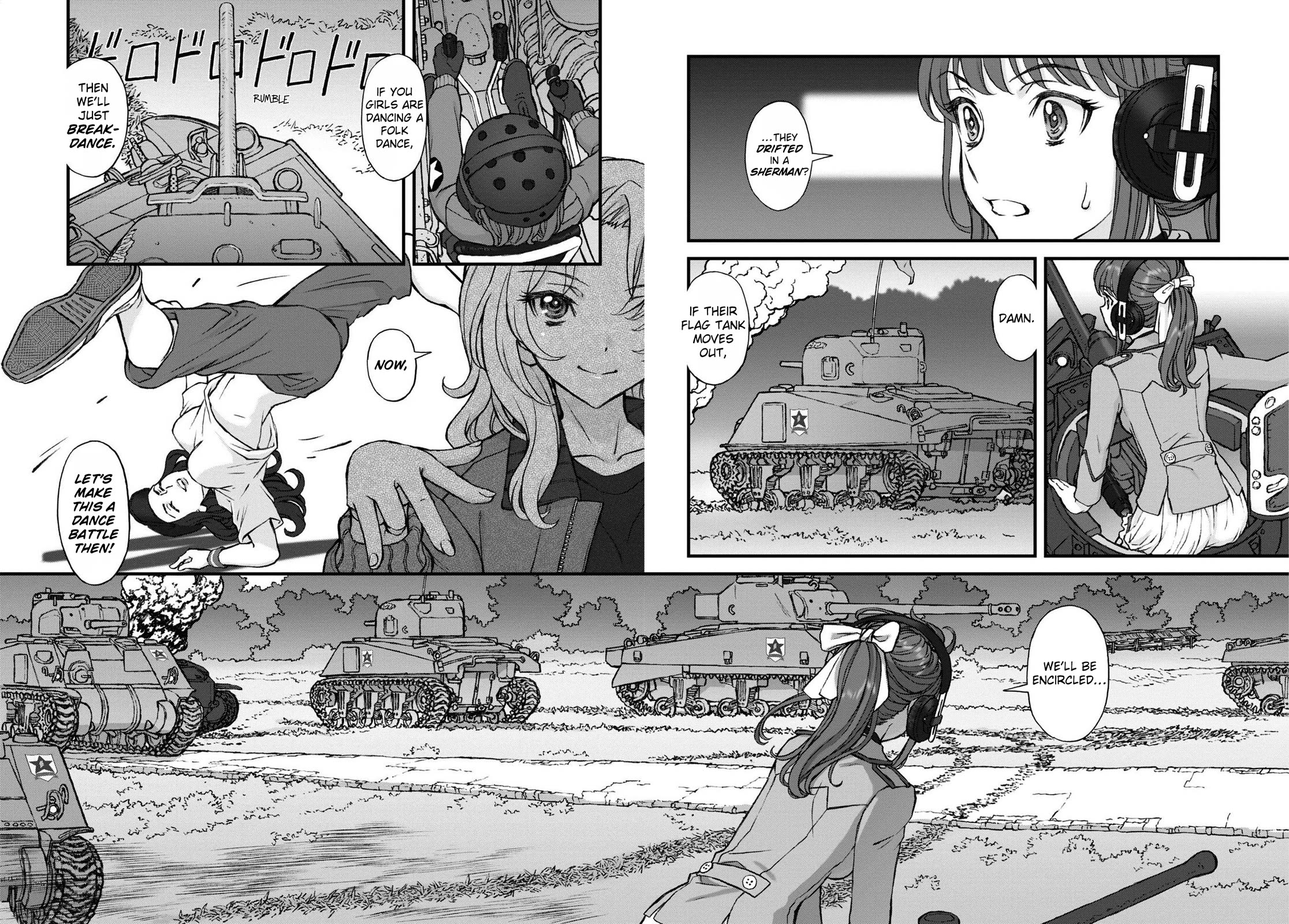 GIRLS und PANZER - The Fir Tree and the Iron-Winged Witch Chapter 17 page 7 - Chapter 17