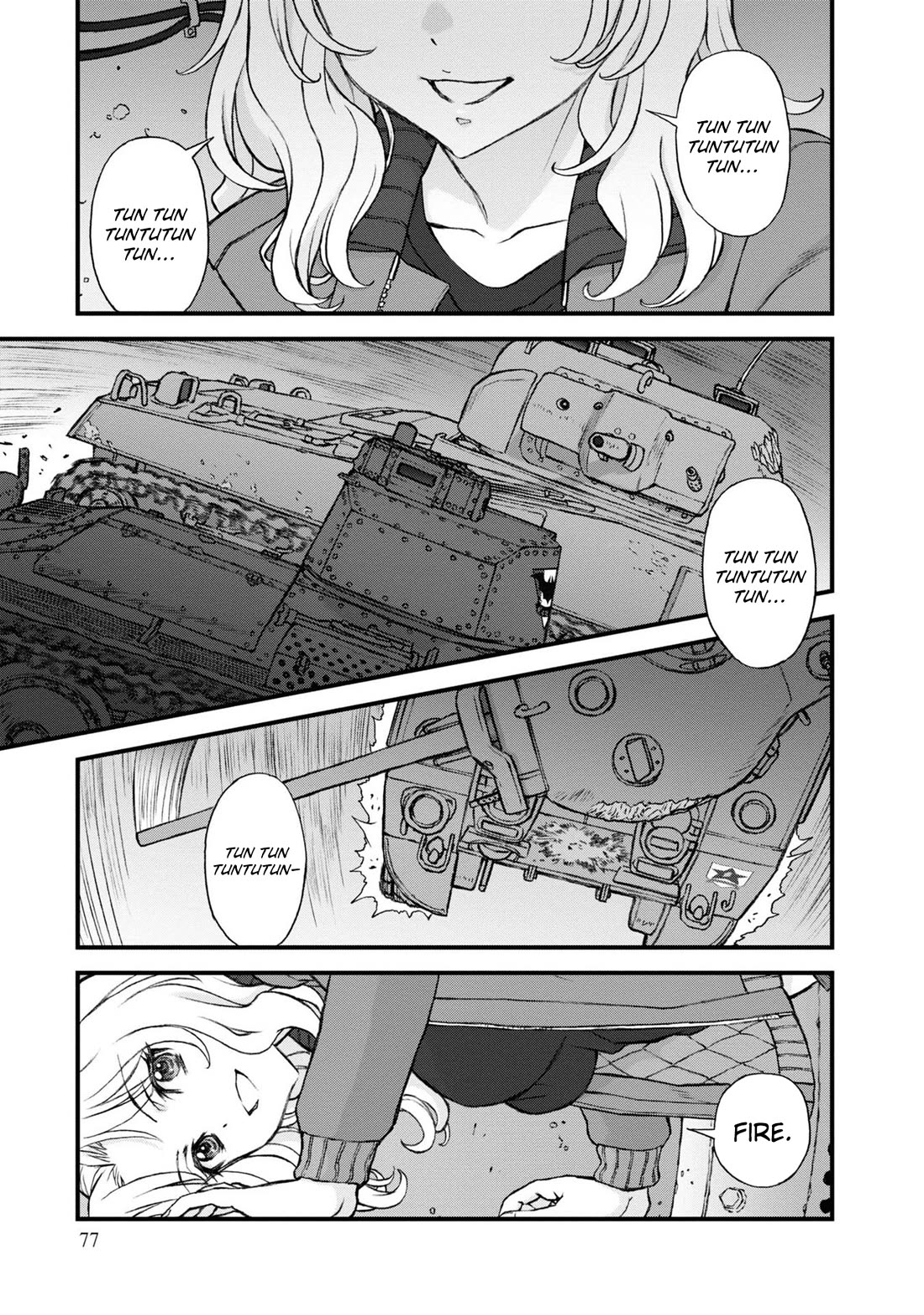 GIRLS und PANZER - The Fir Tree and the Iron-Winged Witch Chapter 18 page 1 - Chapter 18