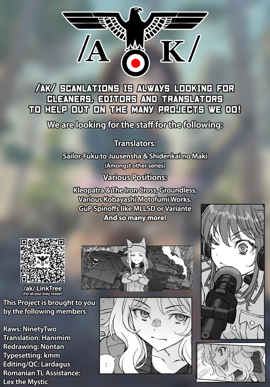 GIRLS und PANZER - The Fir Tree and the Iron-Winged Witch Chapter 18 page 16 - Chapter 18