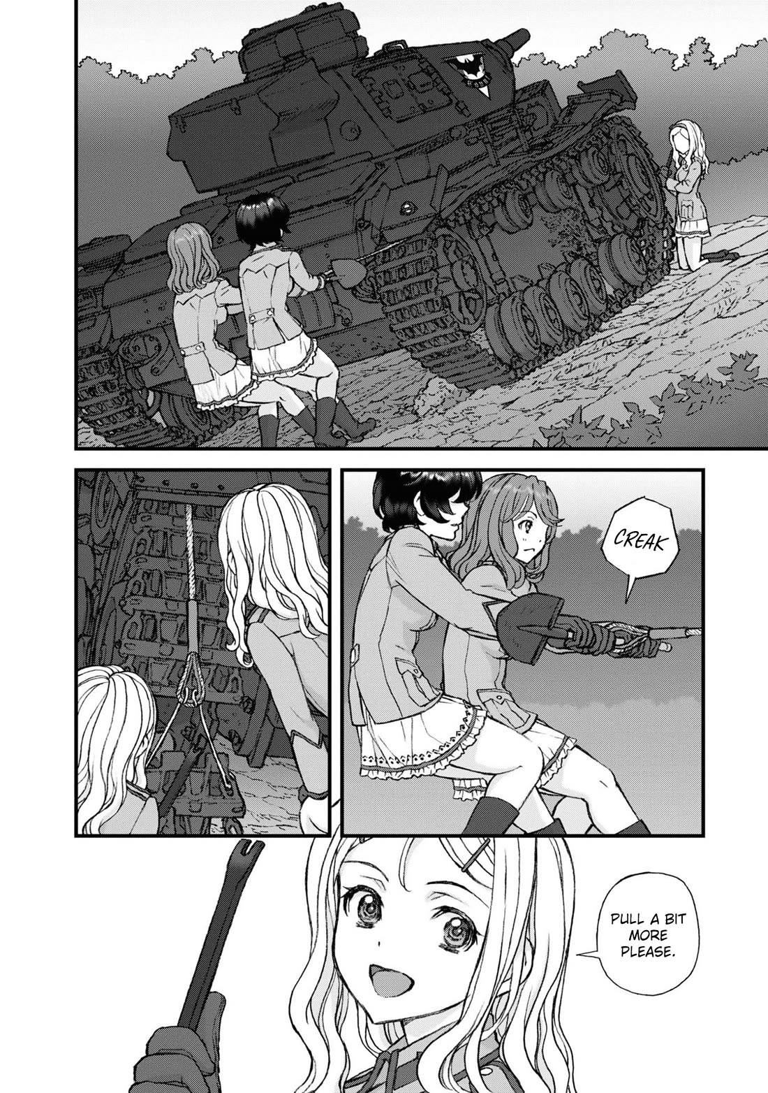 GIRLS und PANZER - The Fir Tree and the Iron-Winged Witch Chapter 19 page 1 - Chapter 19