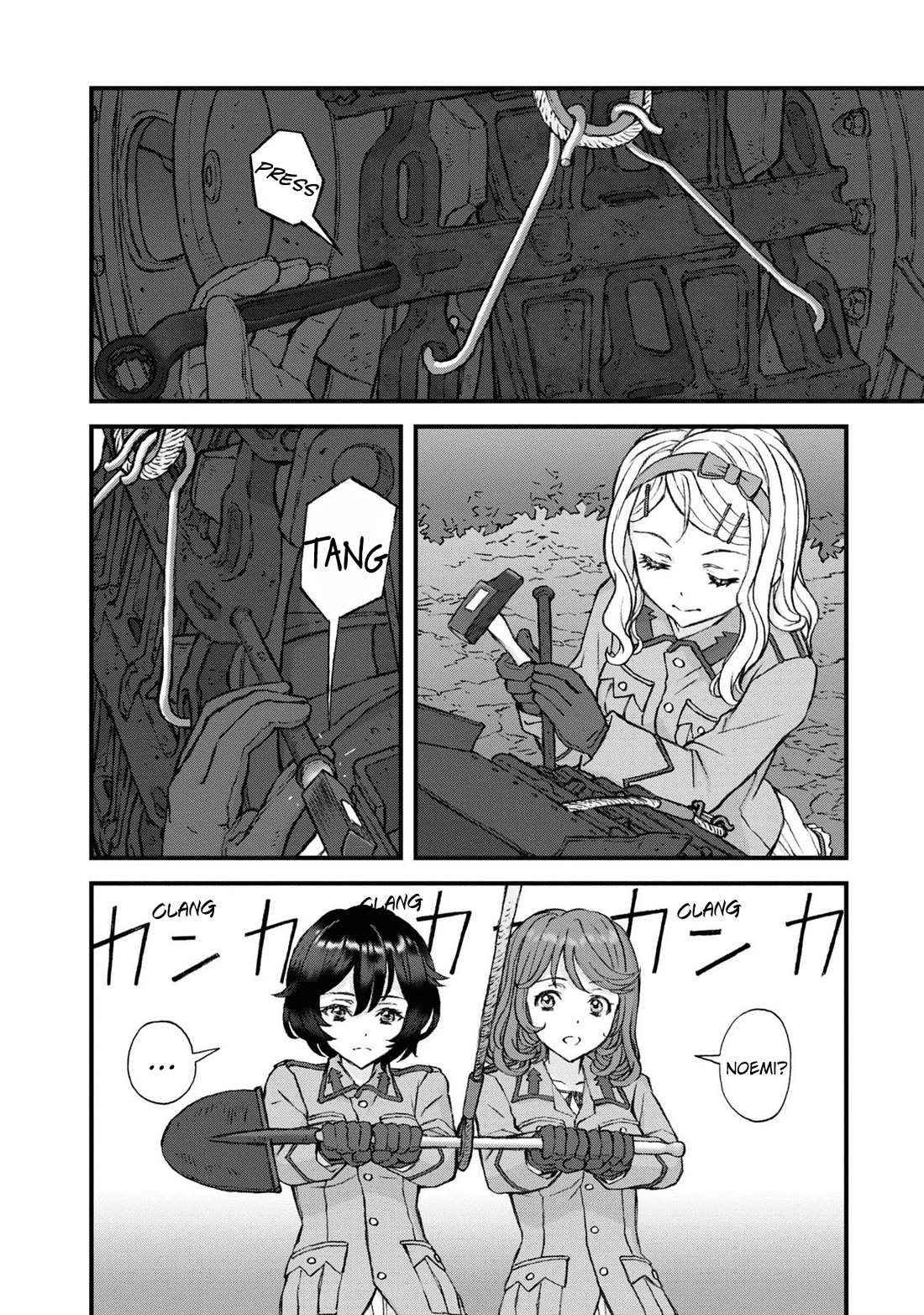 GIRLS und PANZER - The Fir Tree and the Iron-Winged Witch Chapter 19 page 3 - Chapter 19