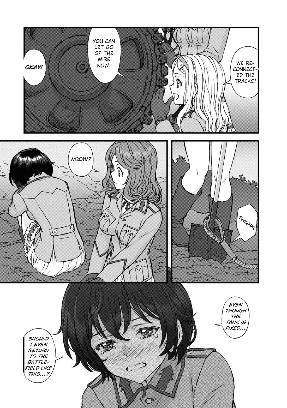GIRLS und PANZER - The Fir Tree and the Iron-Winged Witch Chapter 19 page 8 - Chapter 19