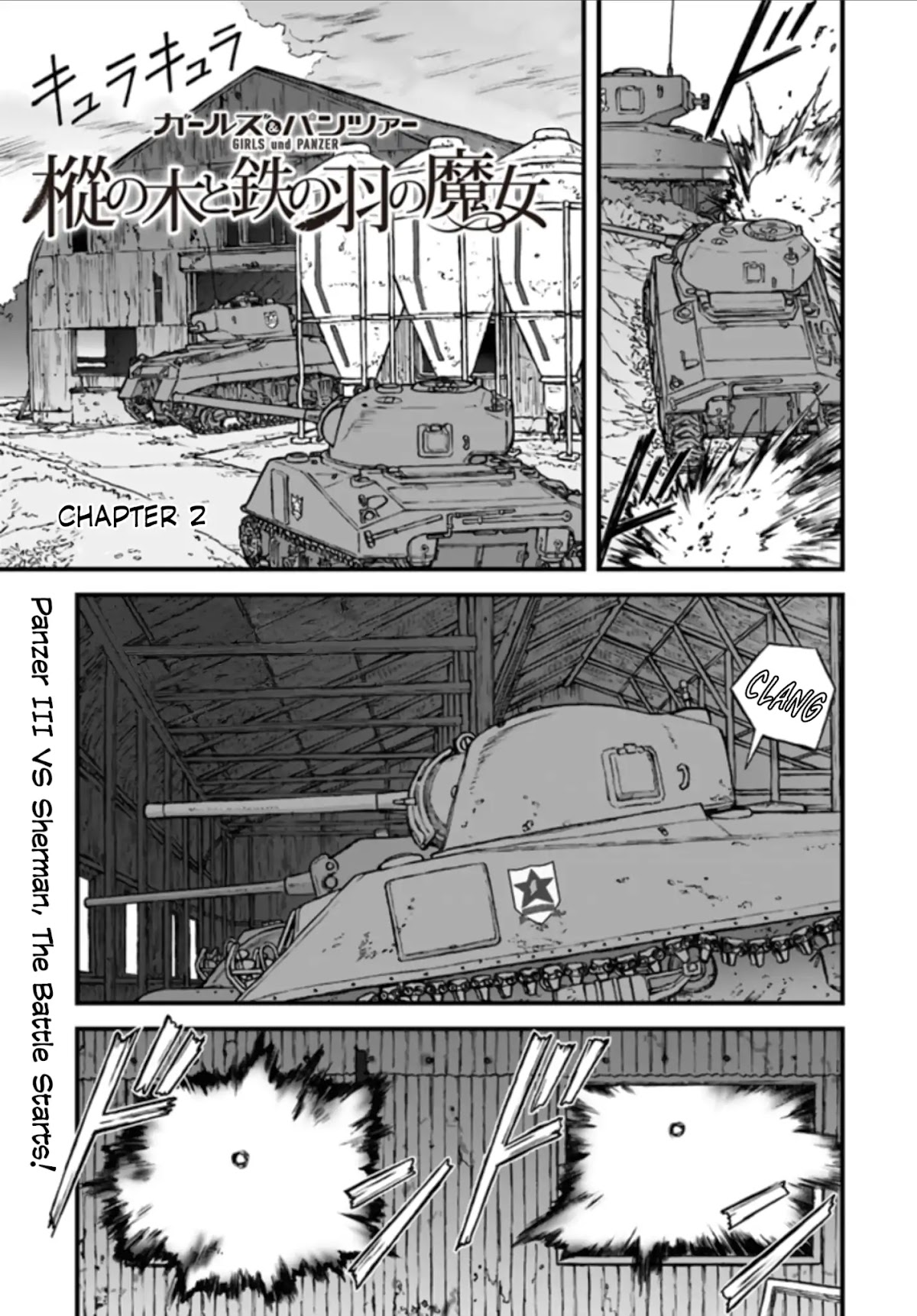 GIRLS und PANZER - The Fir Tree and the Iron-Winged Witch Chapter 2 page 1 - Chapter 2