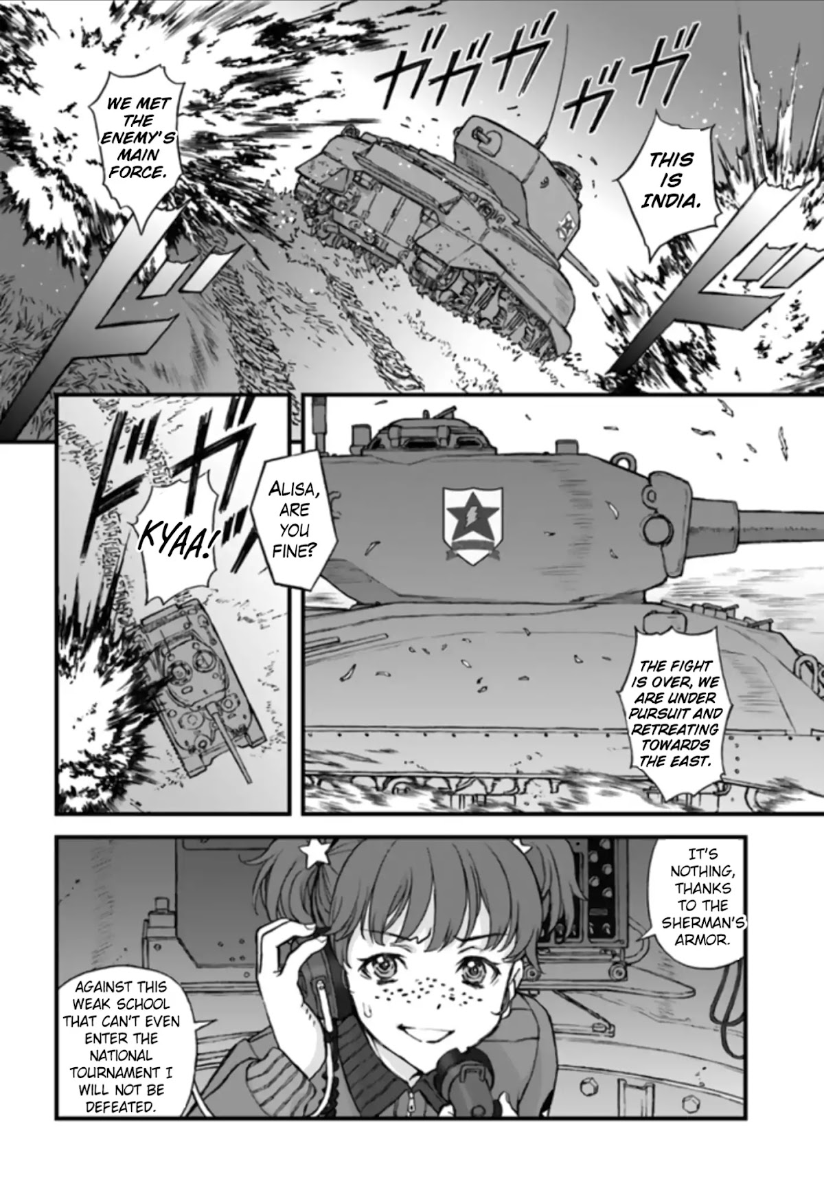 GIRLS und PANZER - The Fir Tree and the Iron-Winged Witch Chapter 2 page 14 - Chapter 2