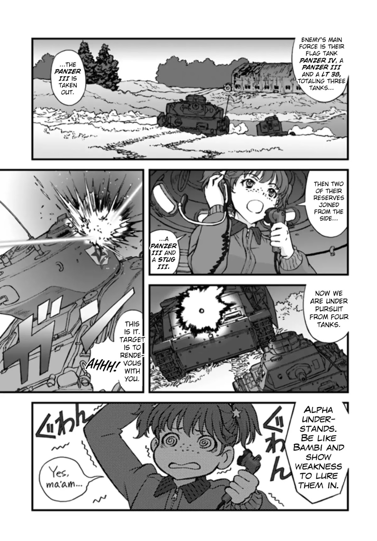 GIRLS und PANZER - The Fir Tree and the Iron-Winged Witch Chapter 2 page 15 - Chapter 2