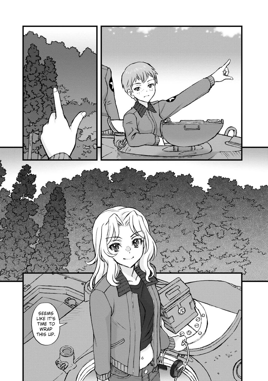 GIRLS und PANZER - The Fir Tree and the Iron-Winged Witch Chapter 20 page 13 - Chapter 20