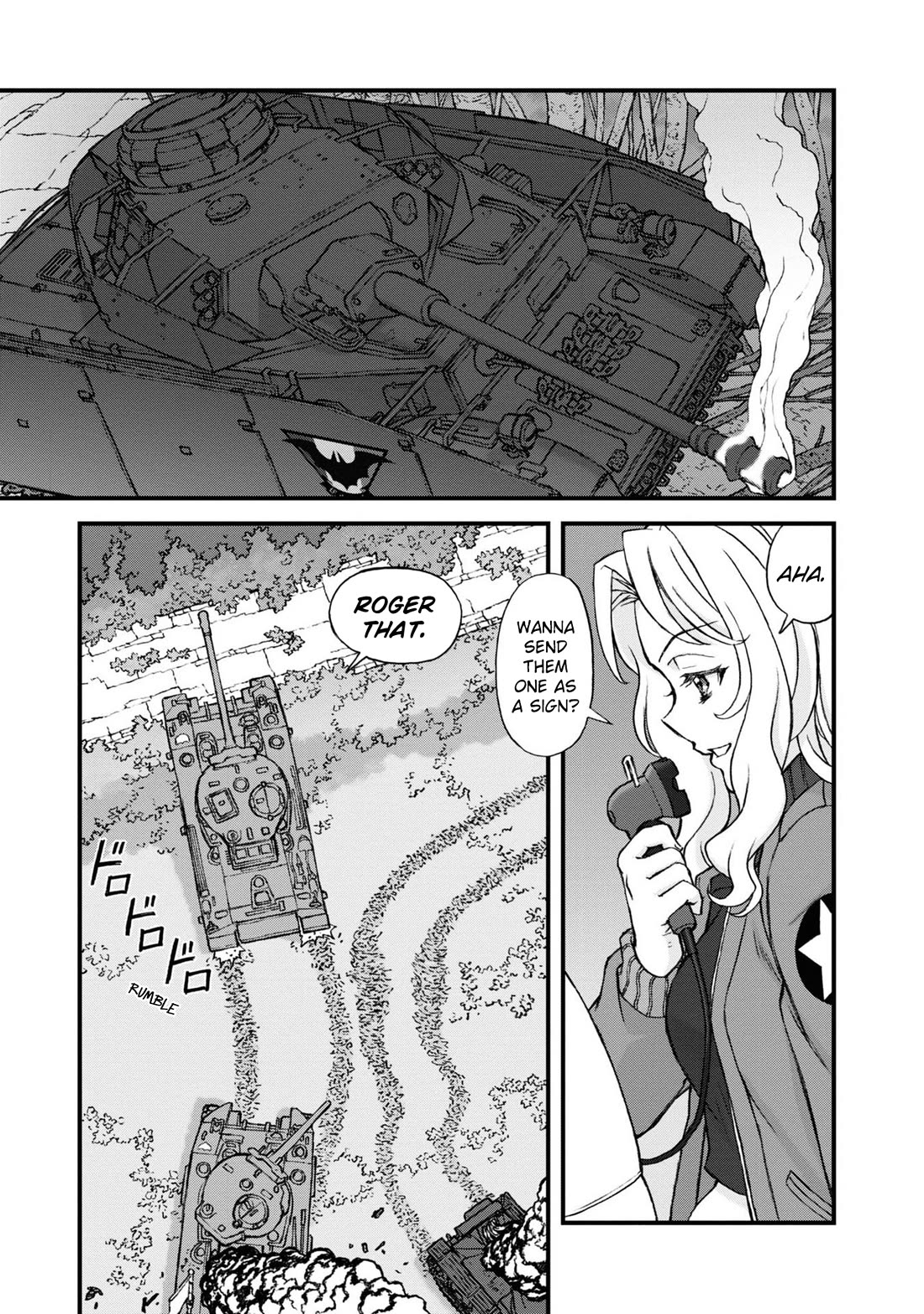 GIRLS und PANZER - The Fir Tree and the Iron-Winged Witch Chapter 20 page 21 - Chapter 20