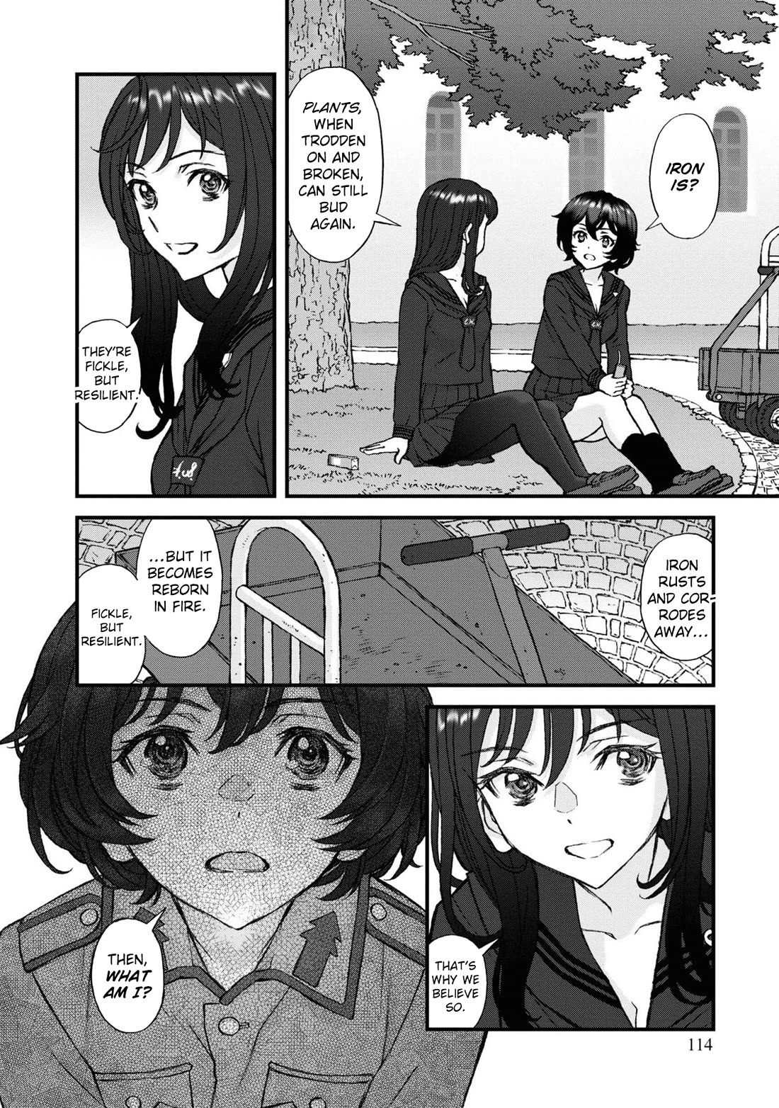 GIRLS und PANZER - The Fir Tree and the Iron-Winged Witch Chapter 20 page 4 - Chapter 20