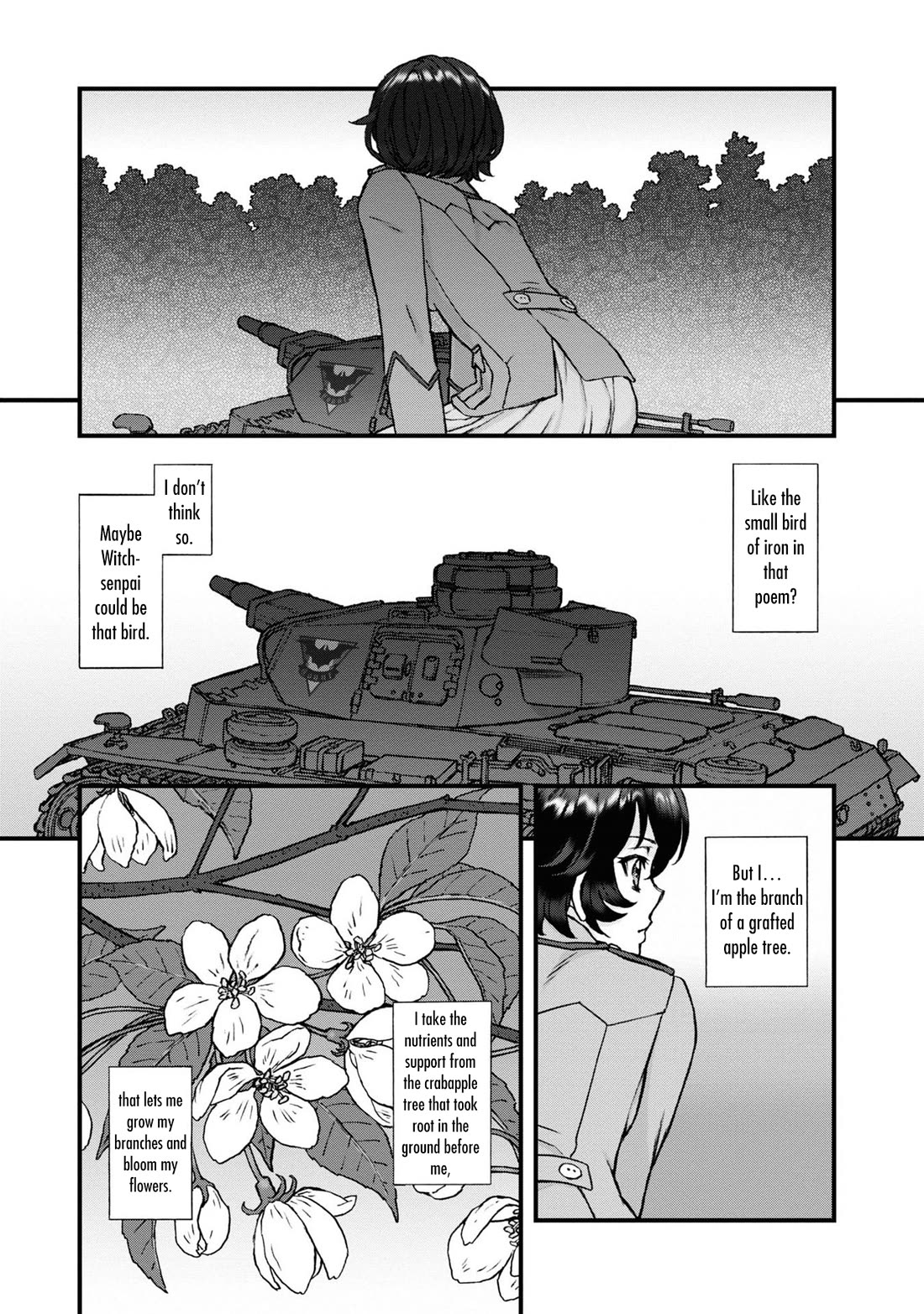 GIRLS und PANZER - The Fir Tree and the Iron-Winged Witch Chapter 20 page 5 - Chapter 20
