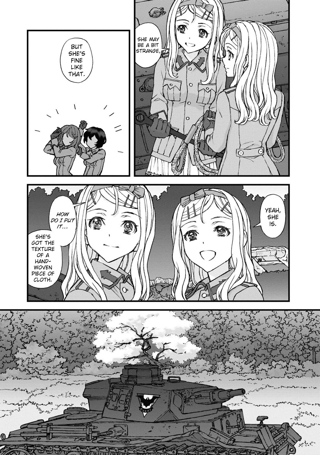 GIRLS und PANZER - The Fir Tree and the Iron-Winged Witch Chapter 20 page 9 - Chapter 20