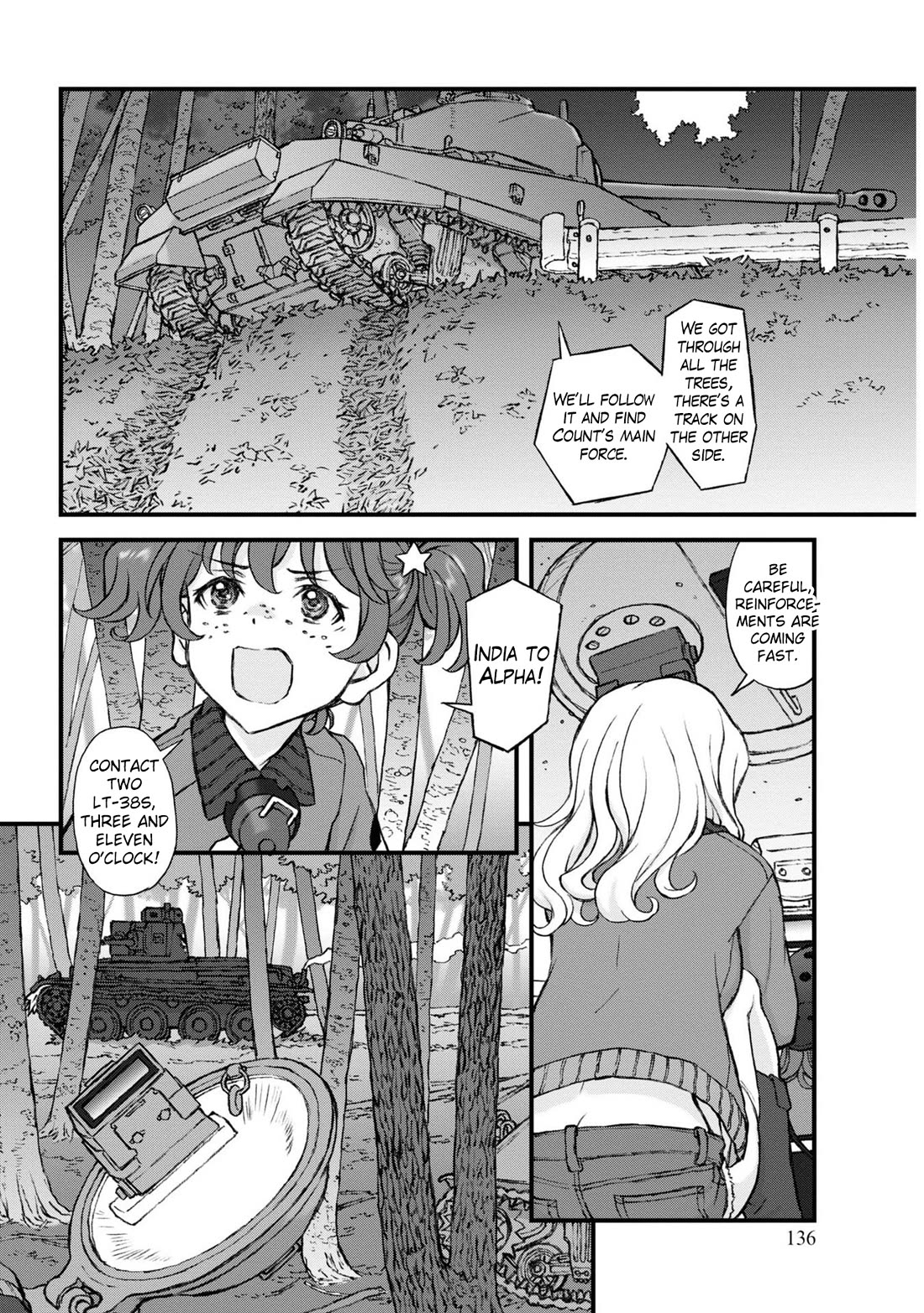 GIRLS und PANZER - The Fir Tree and the Iron-Winged Witch Chapter 21 page 3 - Chapter 21