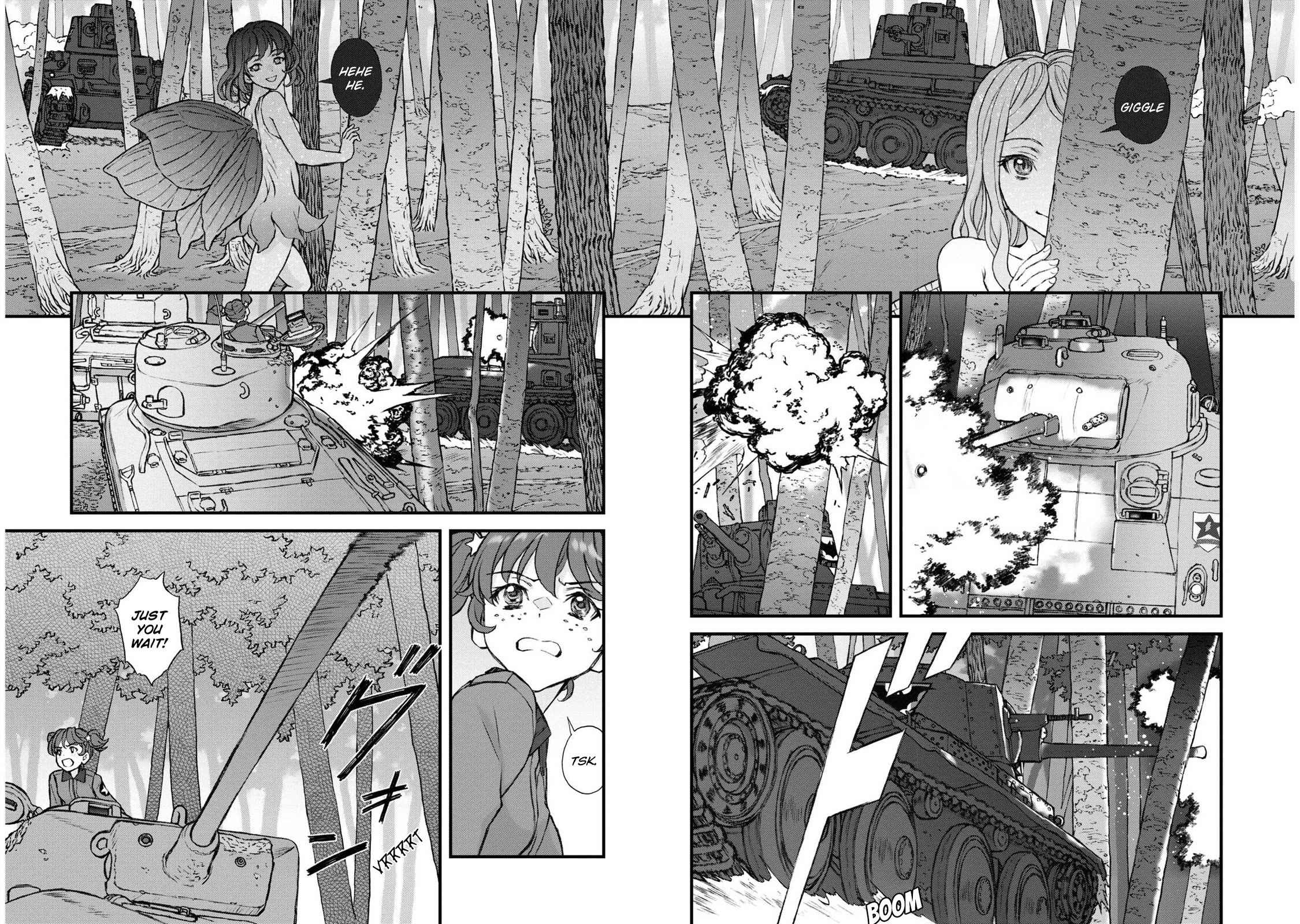 GIRLS und PANZER - The Fir Tree and the Iron-Winged Witch Chapter 21 page 7 - Chapter 21