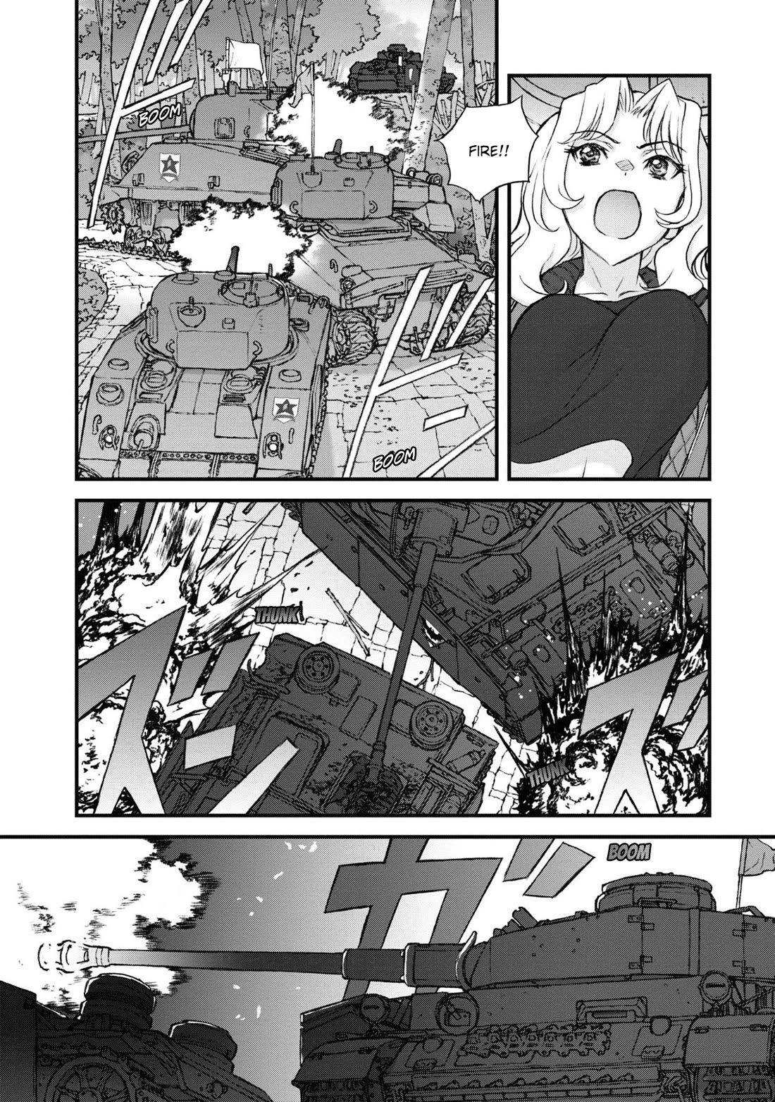 GIRLS und PANZER - The Fir Tree and the Iron-Winged Witch Chapter 22 page 14 - Chapter 22
