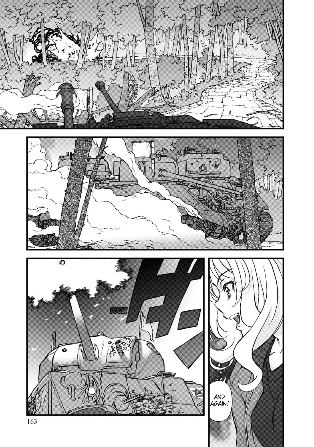 GIRLS und PANZER - The Fir Tree and the Iron-Winged Witch Chapter 22 page 15 - Chapter 22