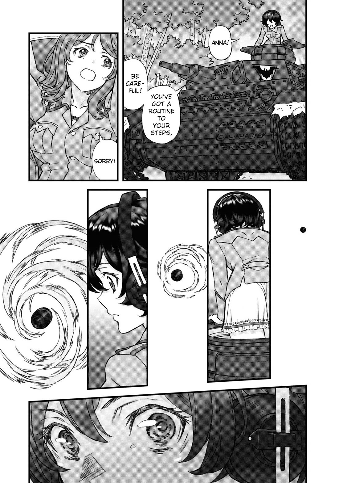 GIRLS und PANZER - The Fir Tree and the Iron-Winged Witch Chapter 22 page 25 - Chapter 22
