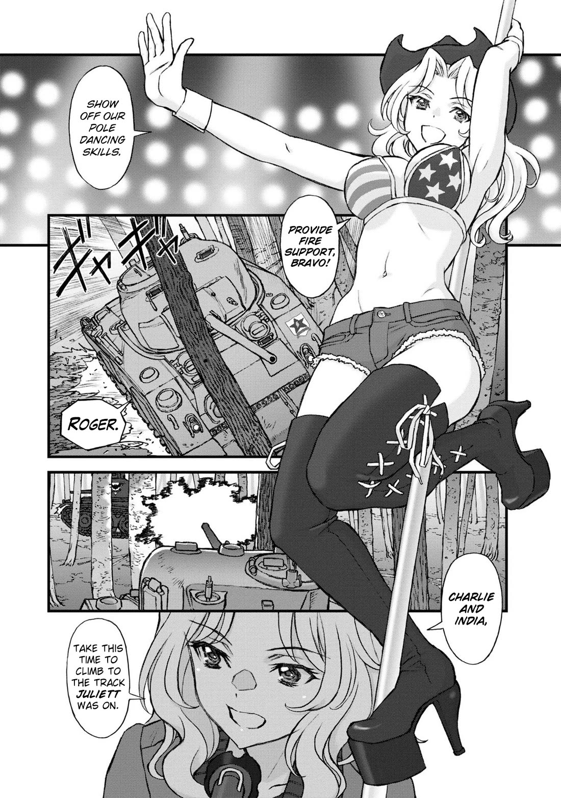 GIRLS und PANZER - The Fir Tree and the Iron-Winged Witch Chapter 22 page 4 - Chapter 22
