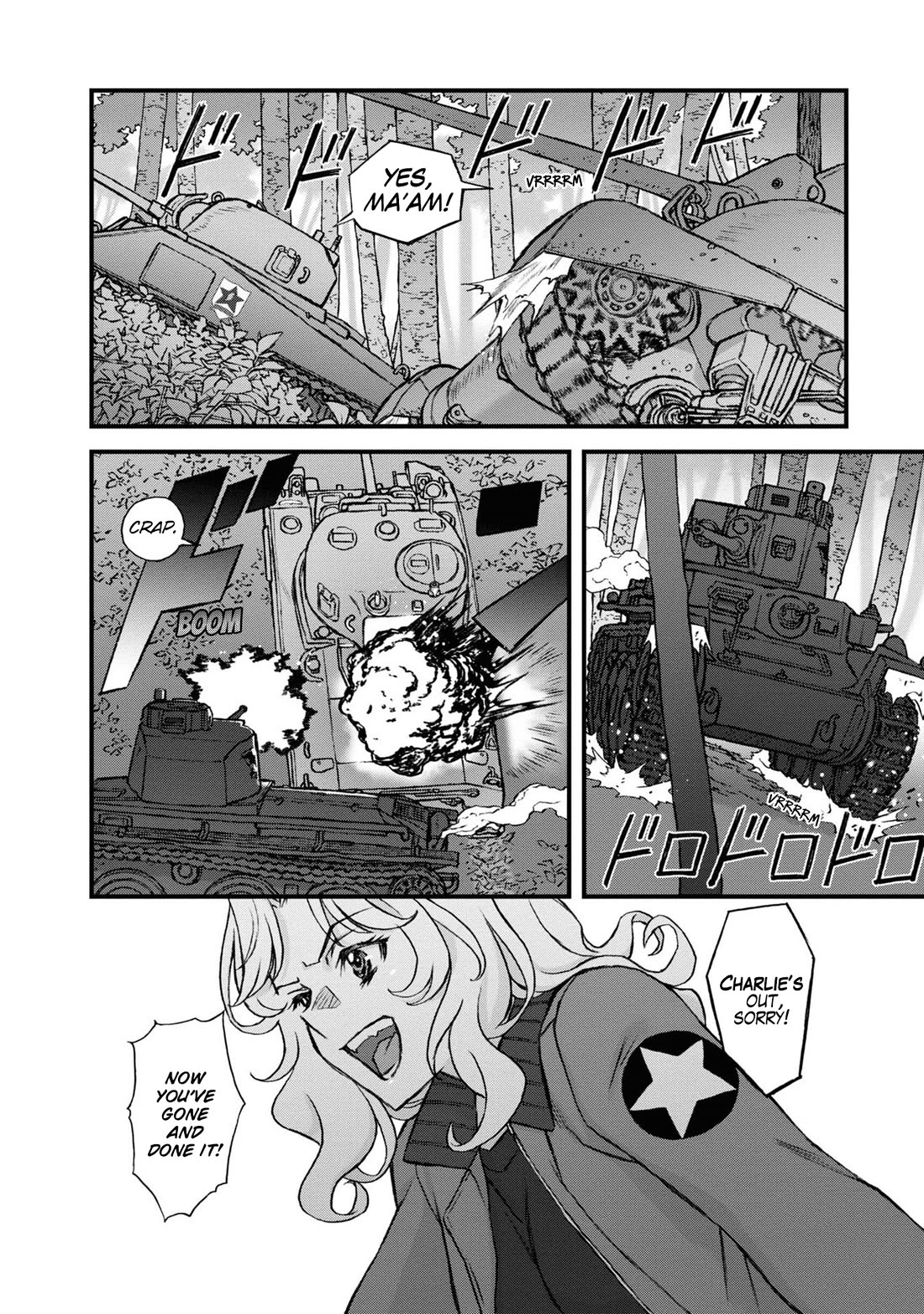 GIRLS und PANZER - The Fir Tree and the Iron-Winged Witch Chapter 22 page 5 - Chapter 22