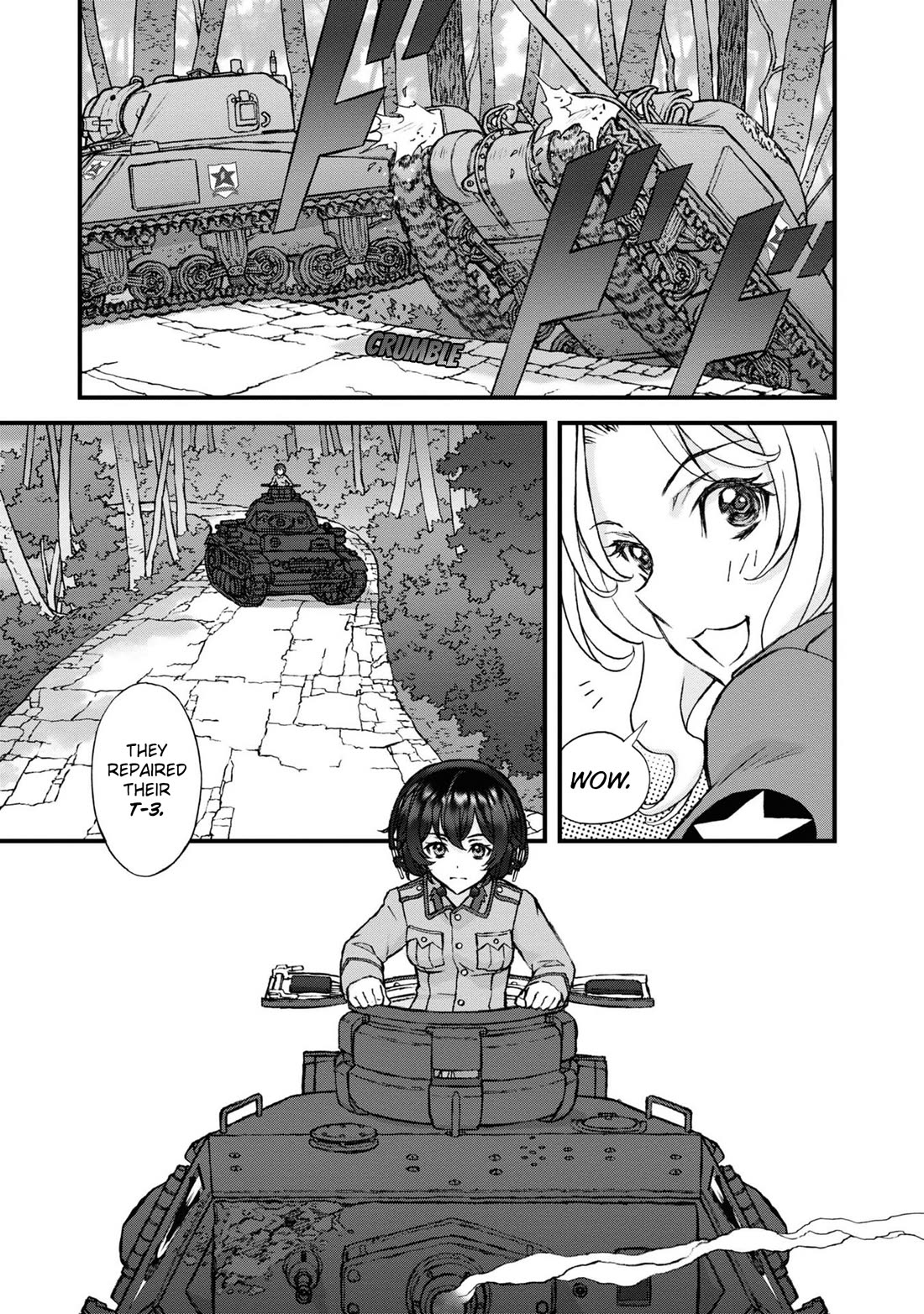 GIRLS und PANZER - The Fir Tree and the Iron-Winged Witch Chapter 22 page 8 - Chapter 22