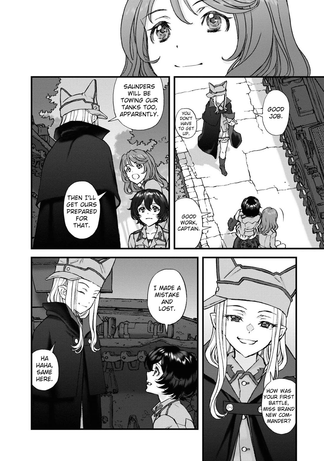 GIRLS und PANZER - The Fir Tree and the Iron-Winged Witch Chapter 23 page 13 - Chapter 23 [END]