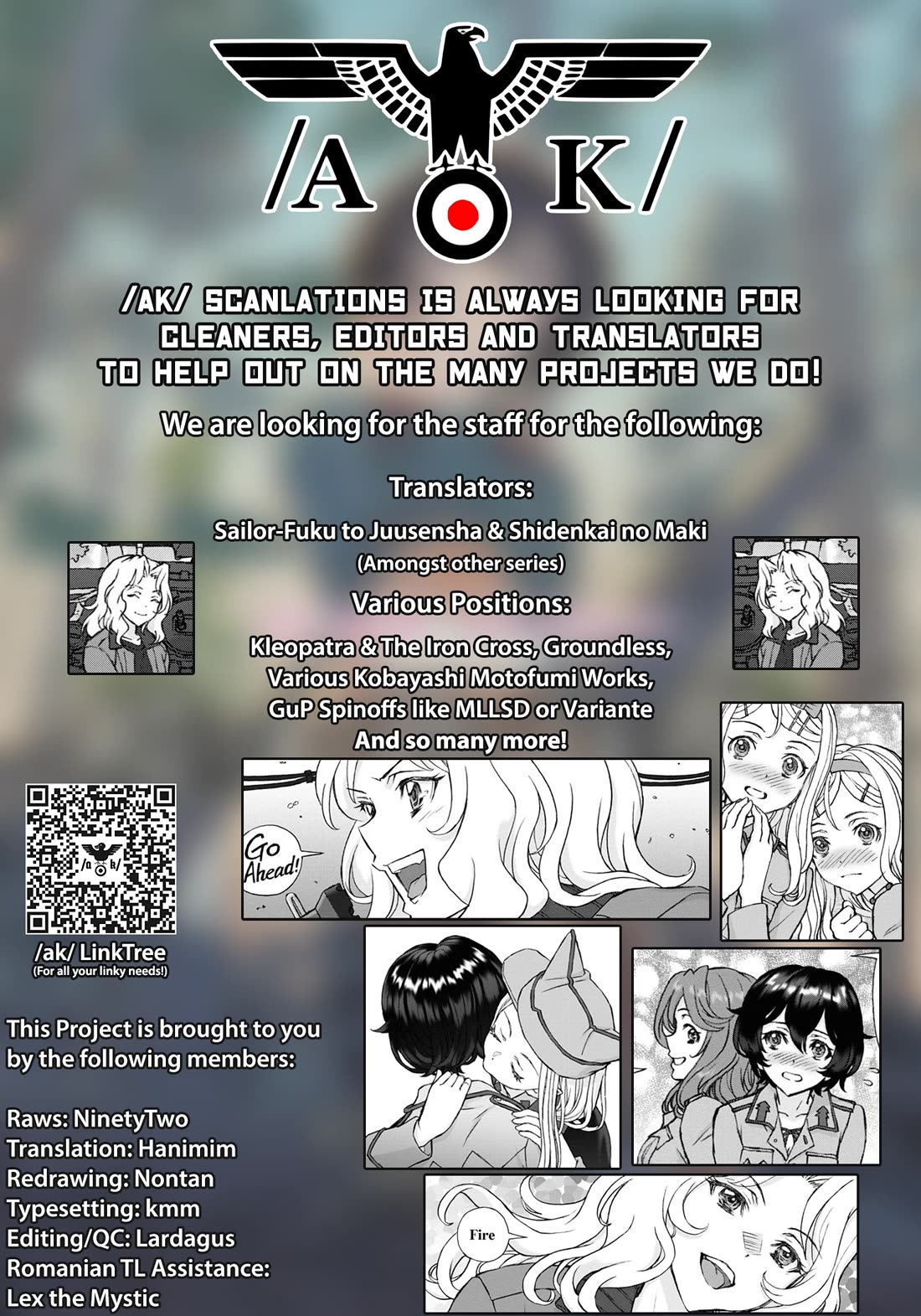 GIRLS und PANZER - The Fir Tree and the Iron-Winged Witch Chapter 23 page 24 - Chapter 23 [END]