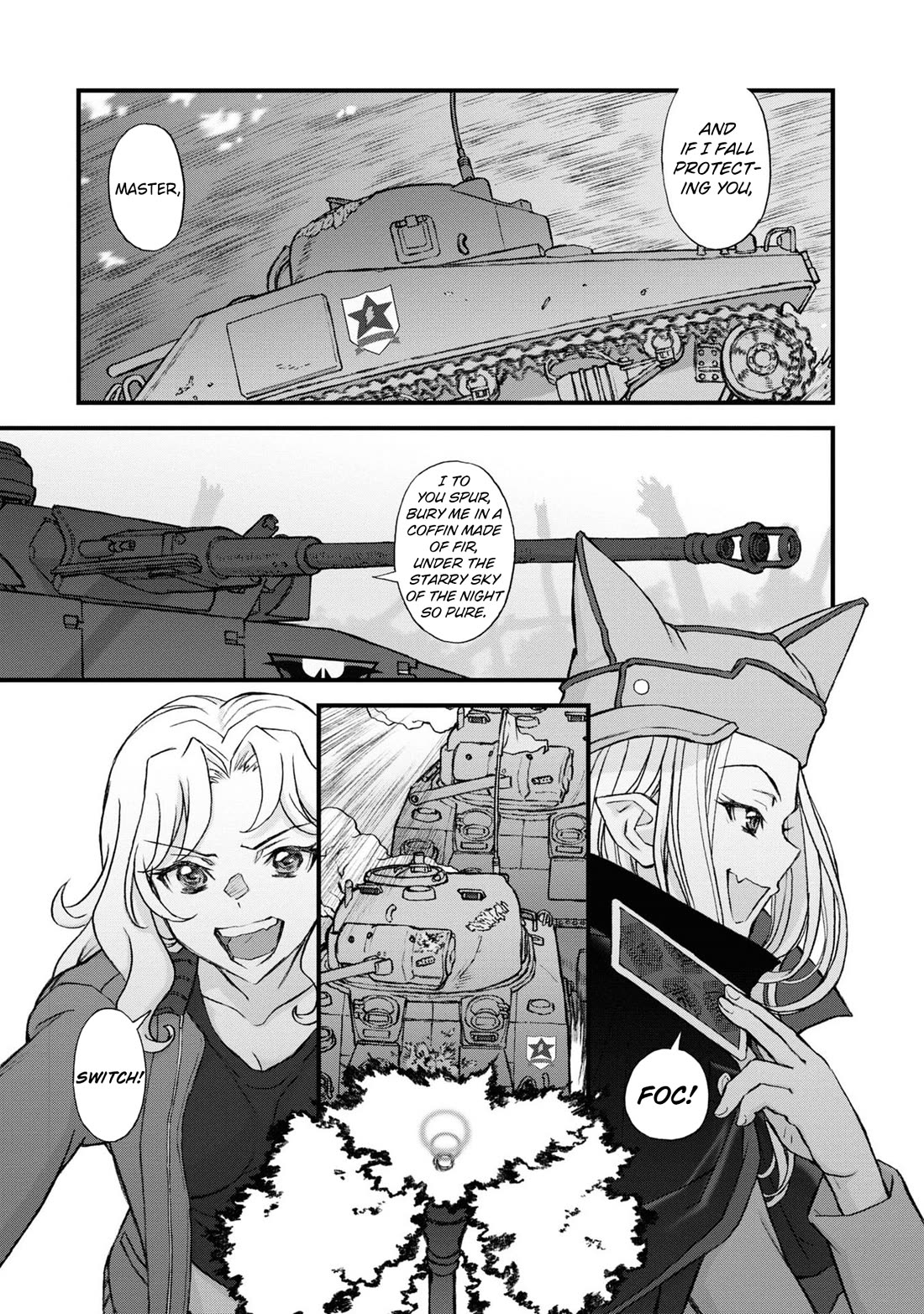 GIRLS und PANZER - The Fir Tree and the Iron-Winged Witch Chapter 23 page 4 - Chapter 23 [END]