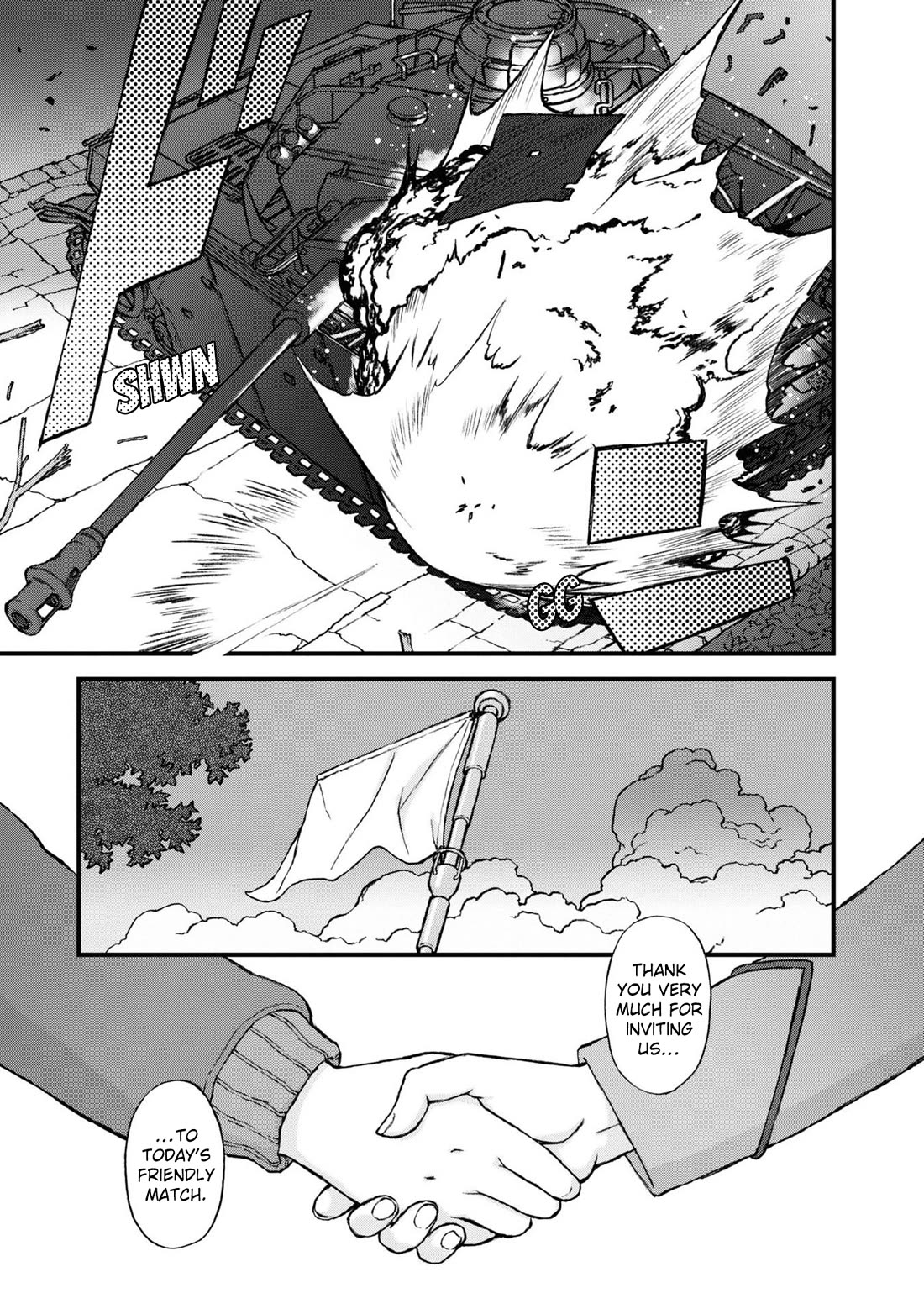 GIRLS und PANZER - The Fir Tree and the Iron-Winged Witch Chapter 23 page 8 - Chapter 23 [END]