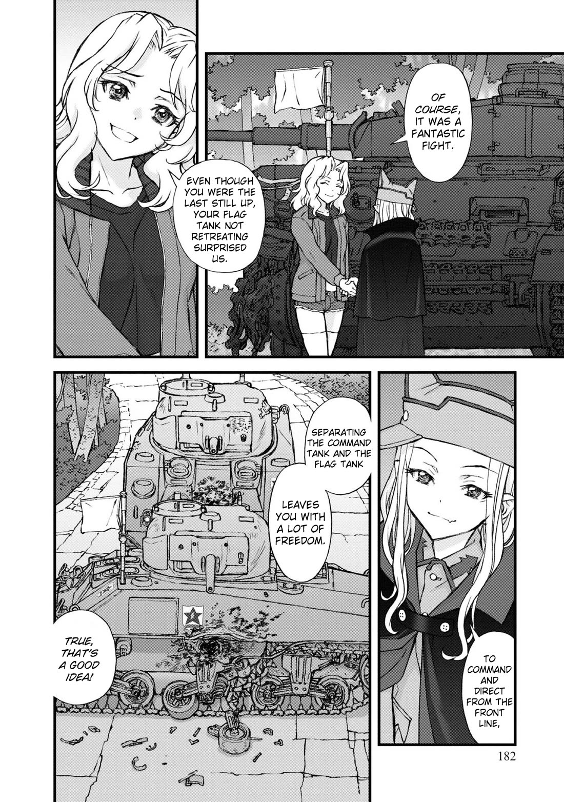 GIRLS und PANZER - The Fir Tree and the Iron-Winged Witch Chapter 23 page 9 - Chapter 23 [END]