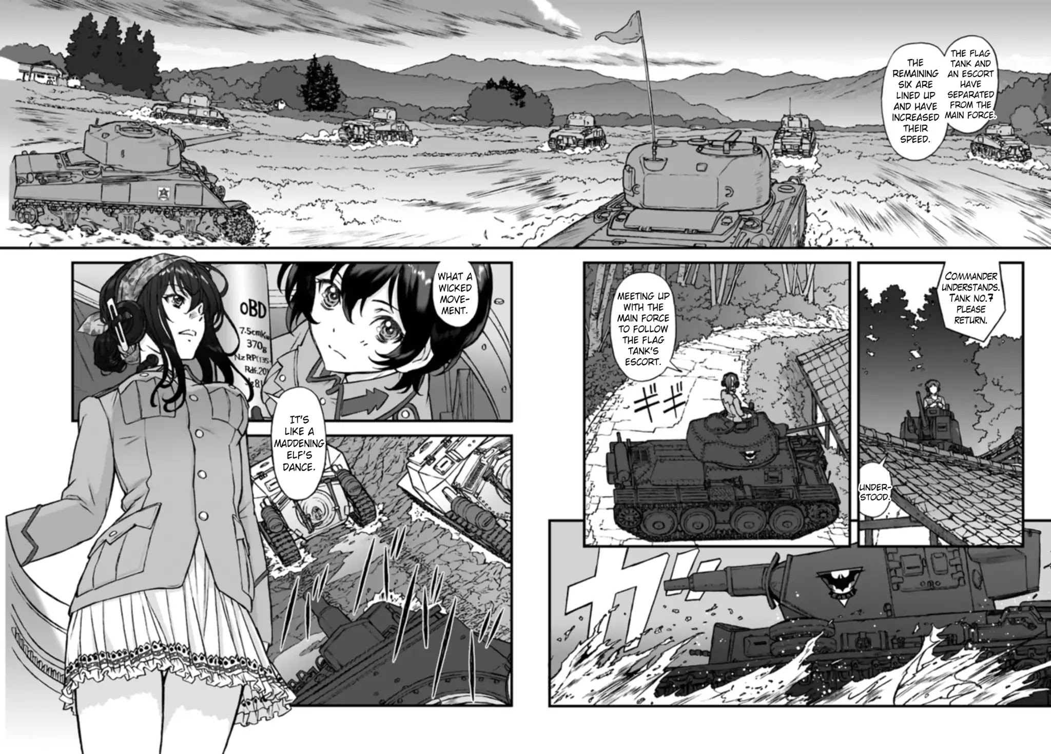 GIRLS und PANZER - The Fir Tree and the Iron-Winged Witch Chapter 3 page 2 - Chapter 3